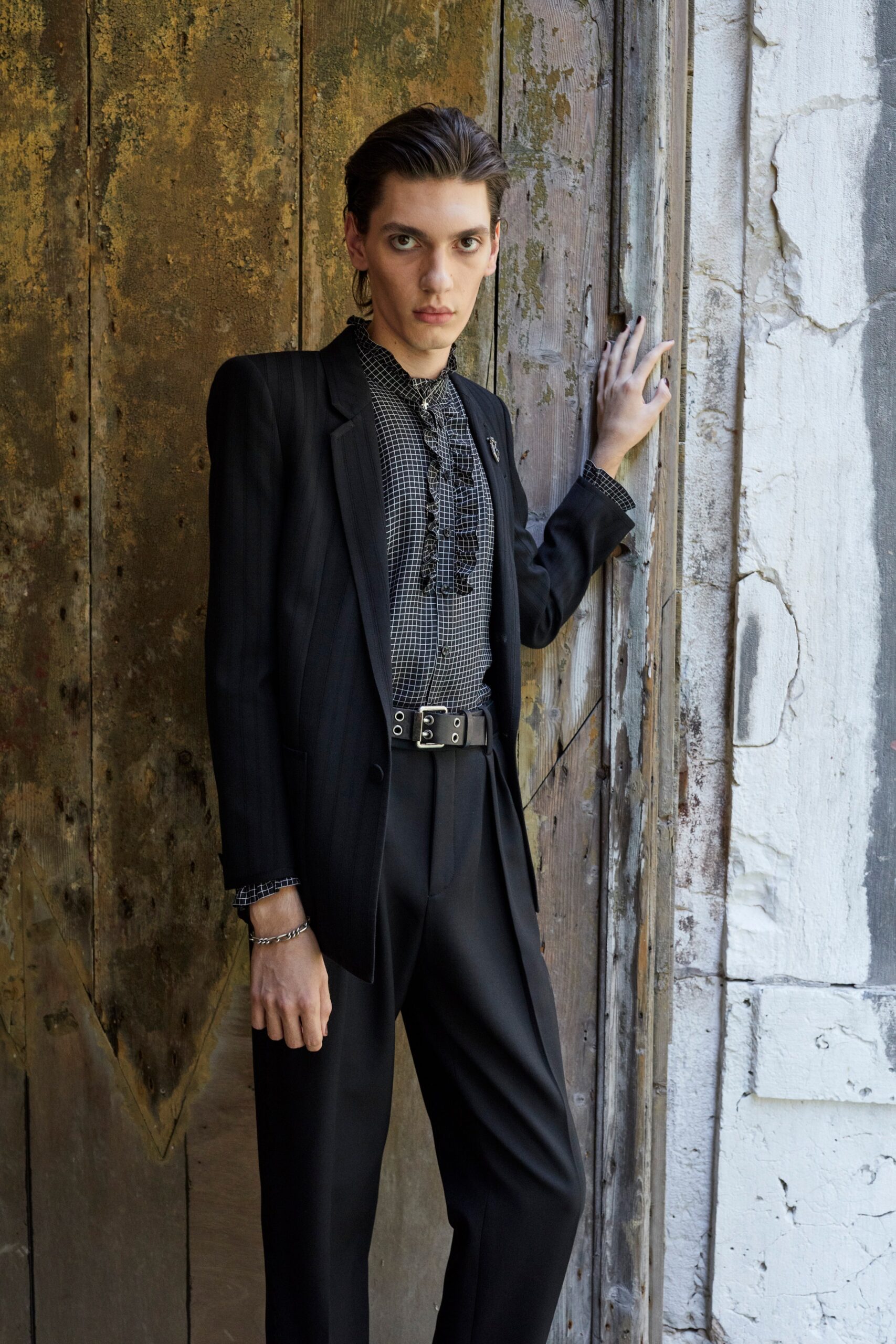 Saint Laurent S/S 22 Menswear Look 29