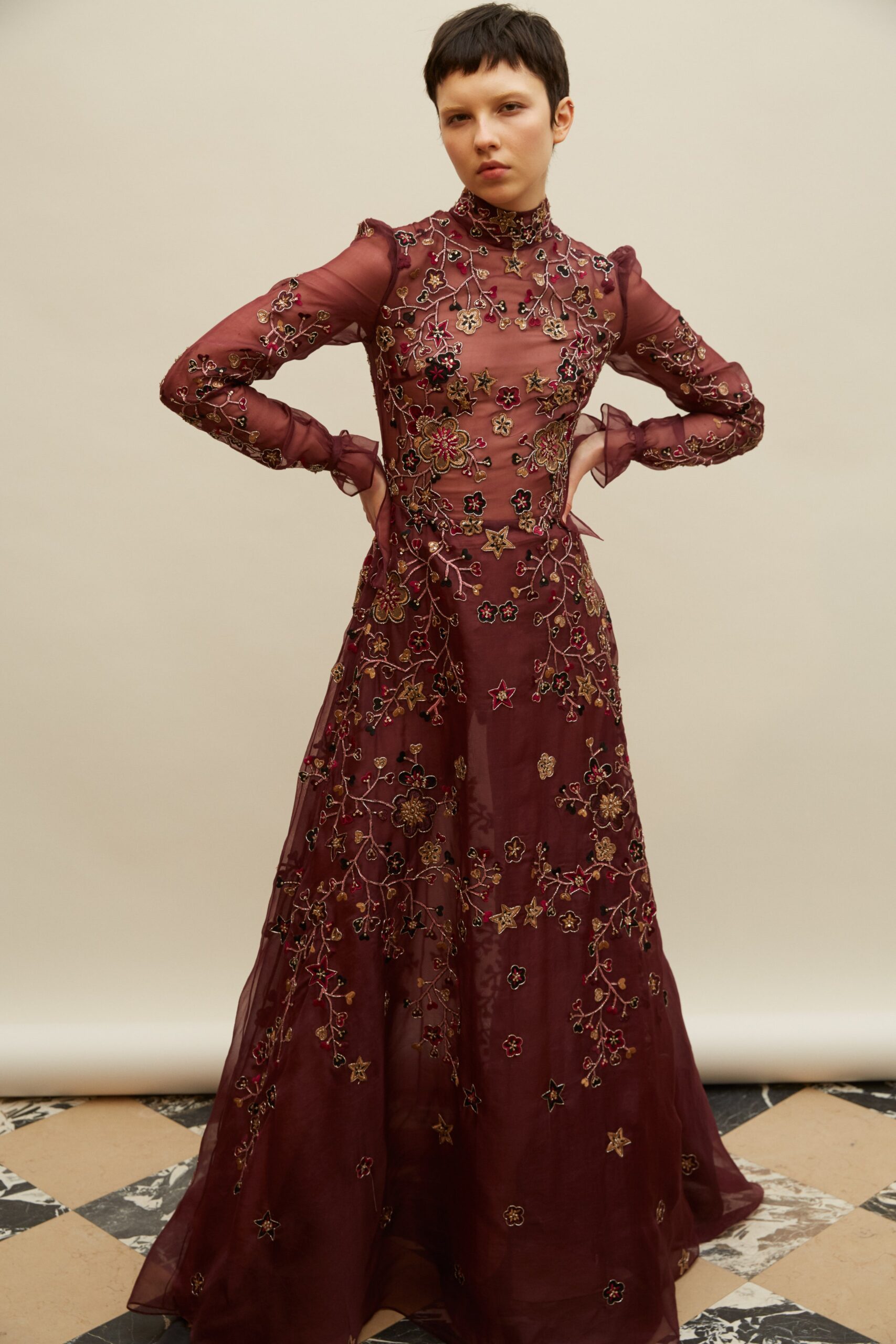 Reem Acra F/W 19 Look 29