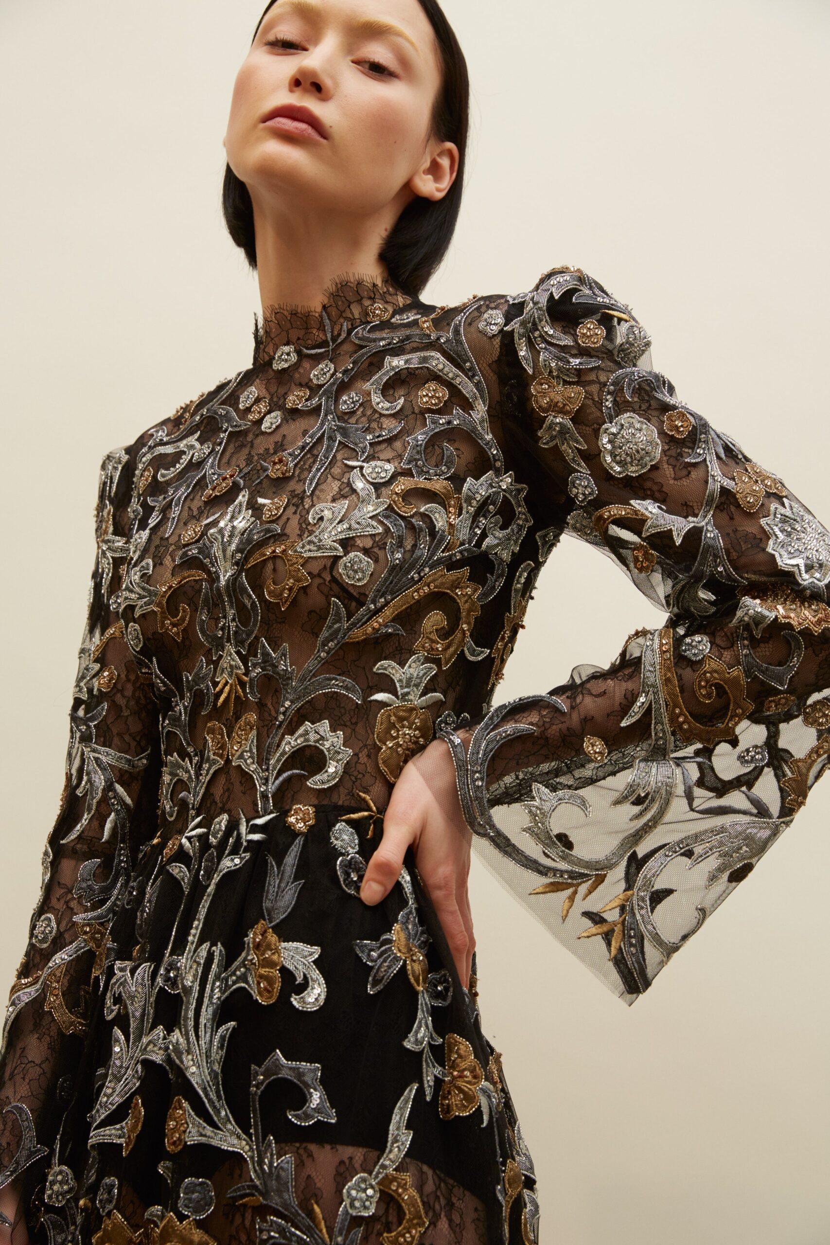 Reem Acra F/W 19 Look 30