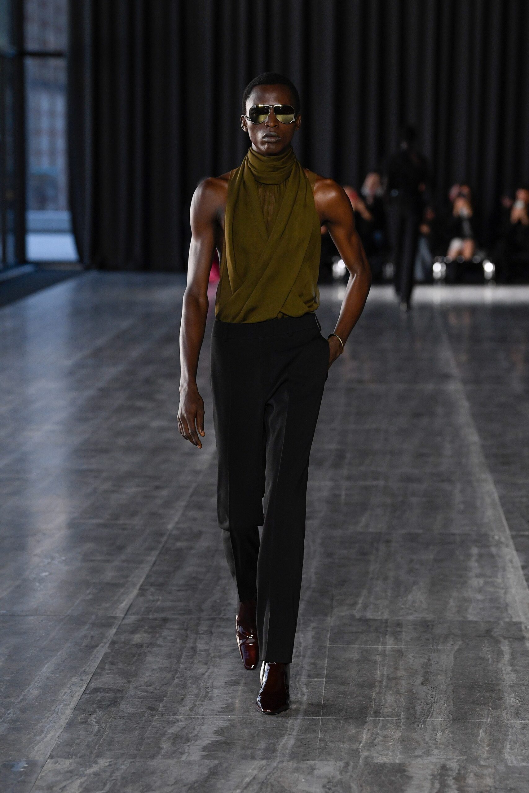 Saint Laurent S/S 24 Menswear Look 30