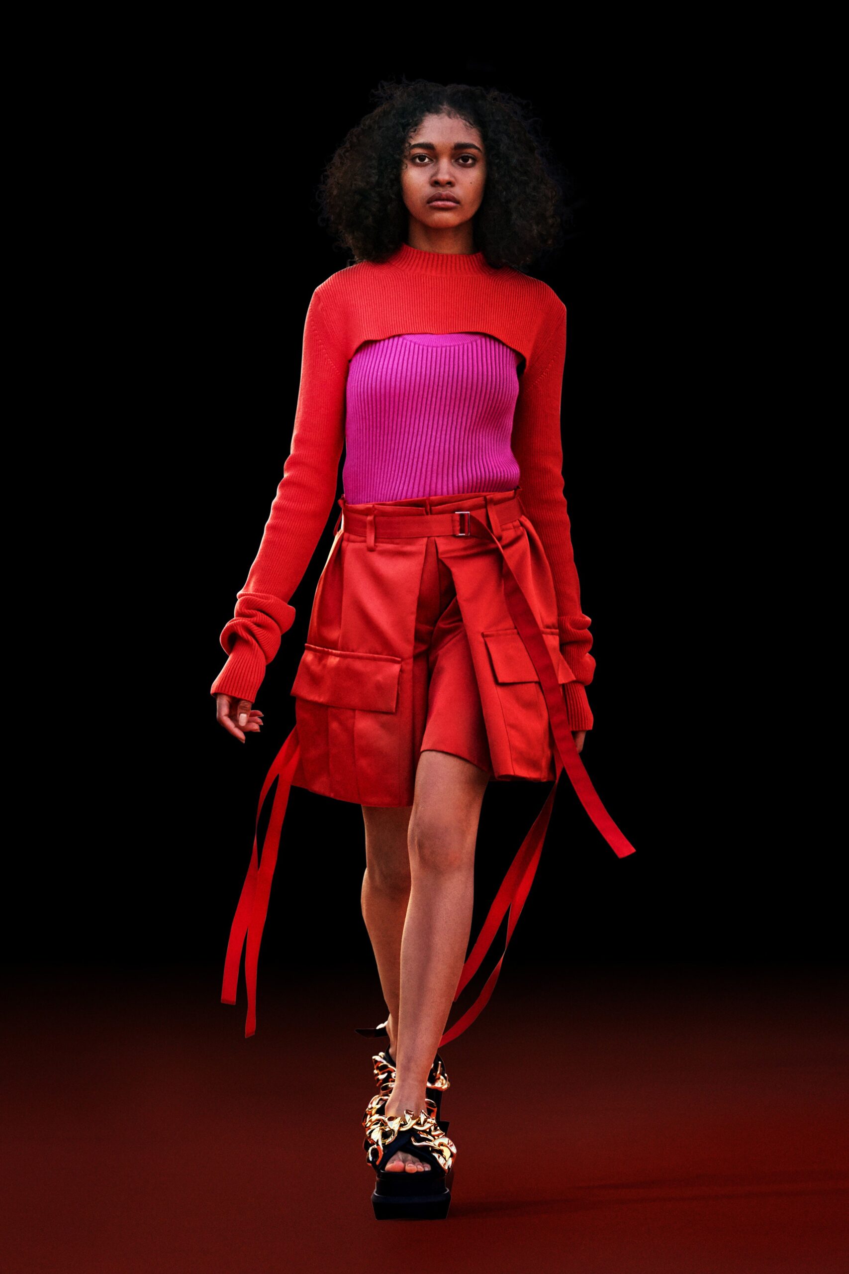 Sacai S/S 22 Look 31