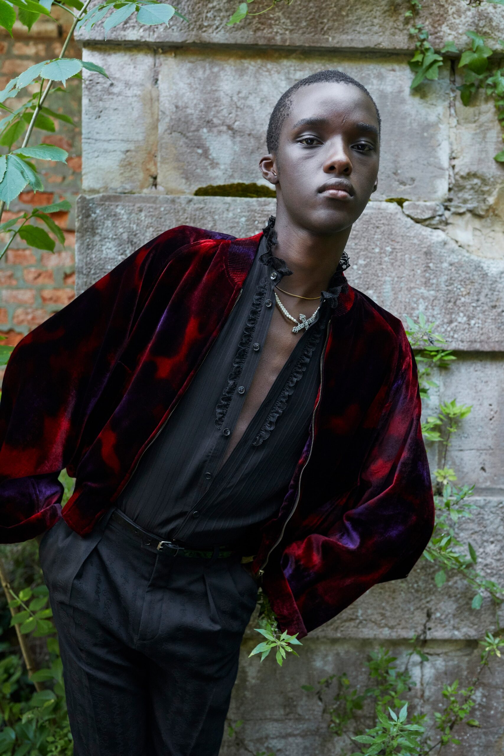 Saint Laurent S/S 22 Menswear Look 32