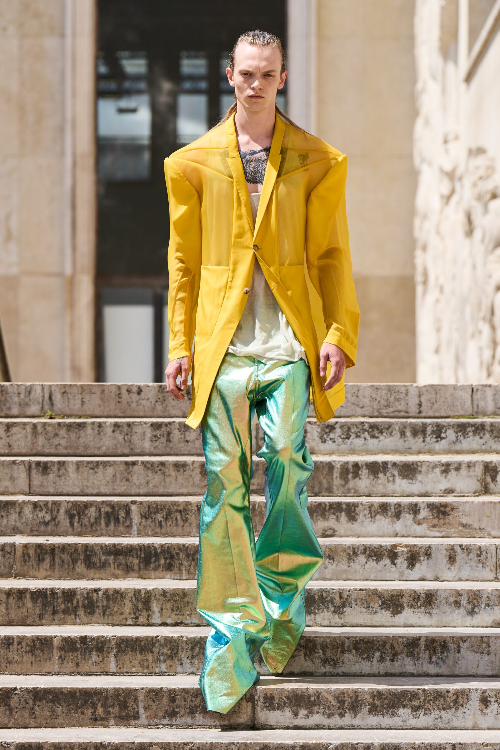 Rick Owens S/S 23 Menswear Look 34