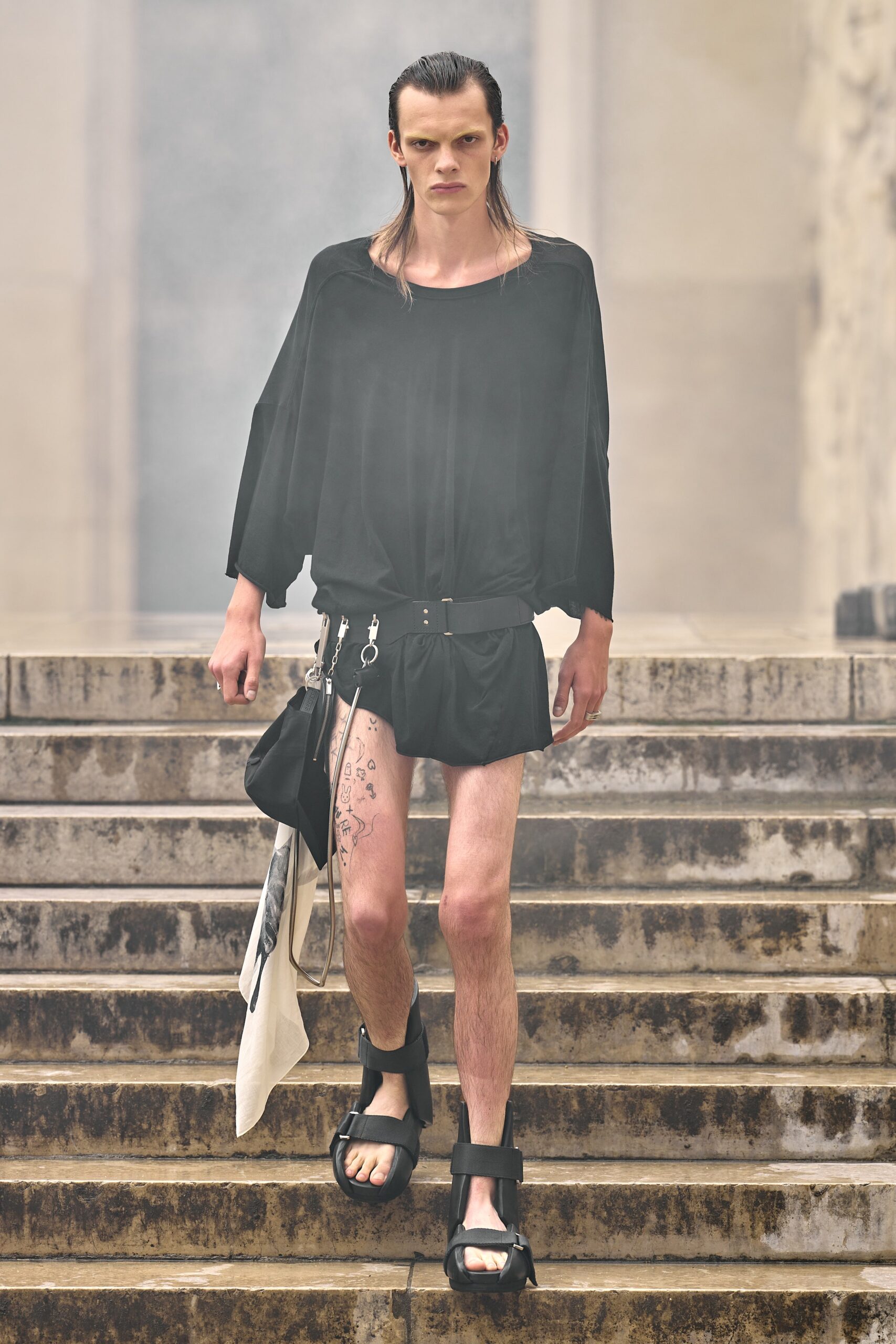 Rick Owens S/S 24 Menswear Look 34