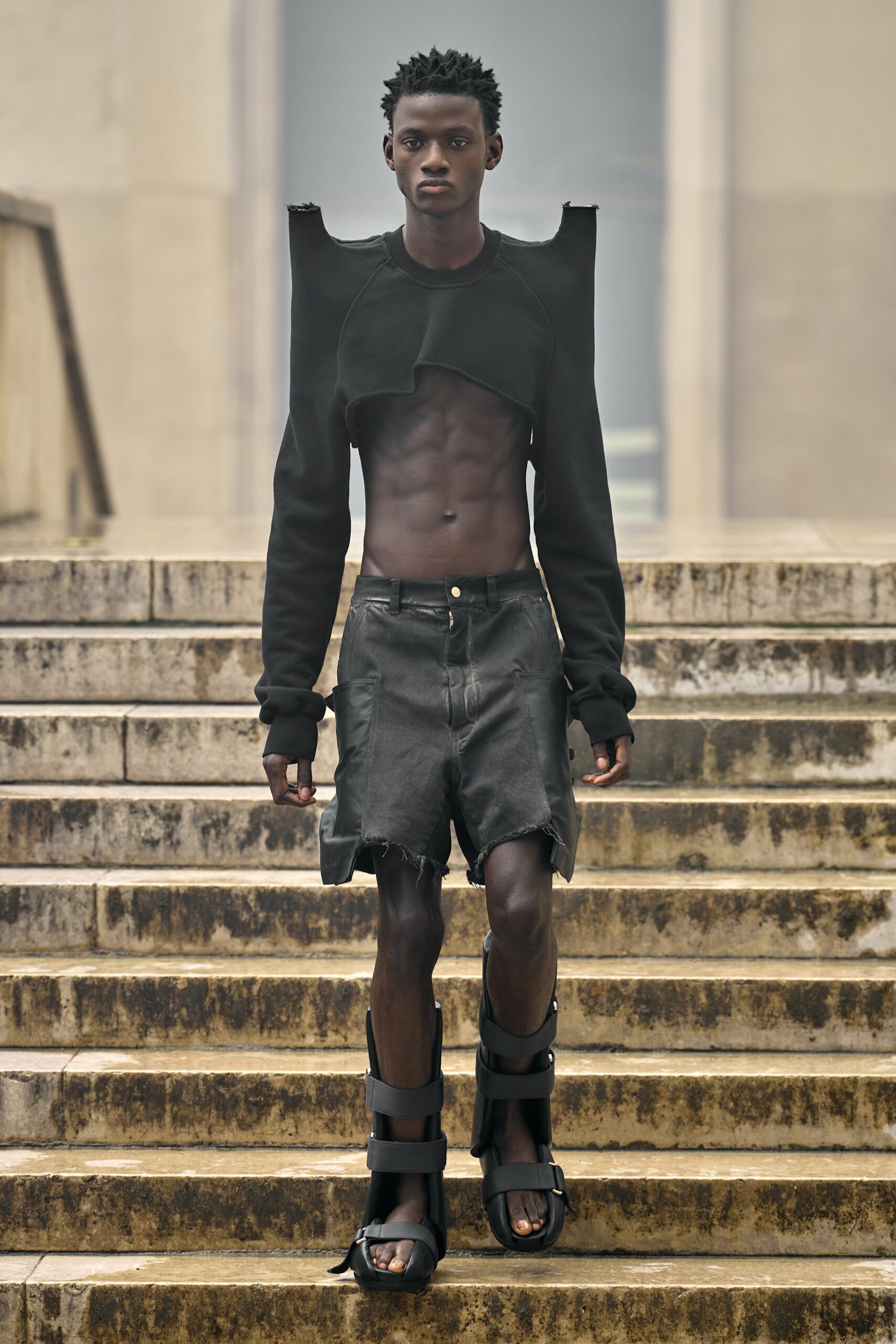 Rick Owens S/S 24 Menswear Look 35