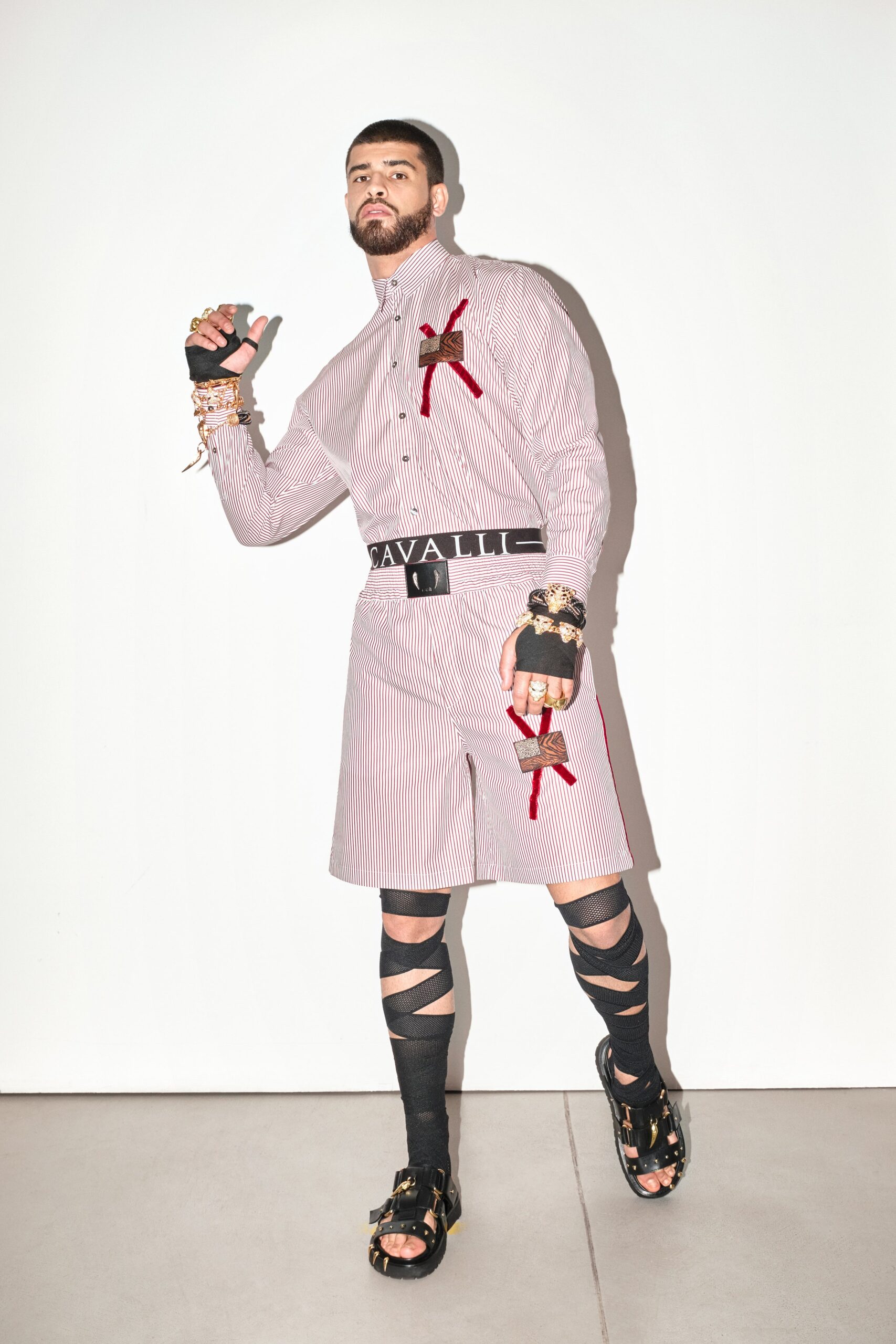 Roberto Cavalli S/S 22 Menswear Look 34