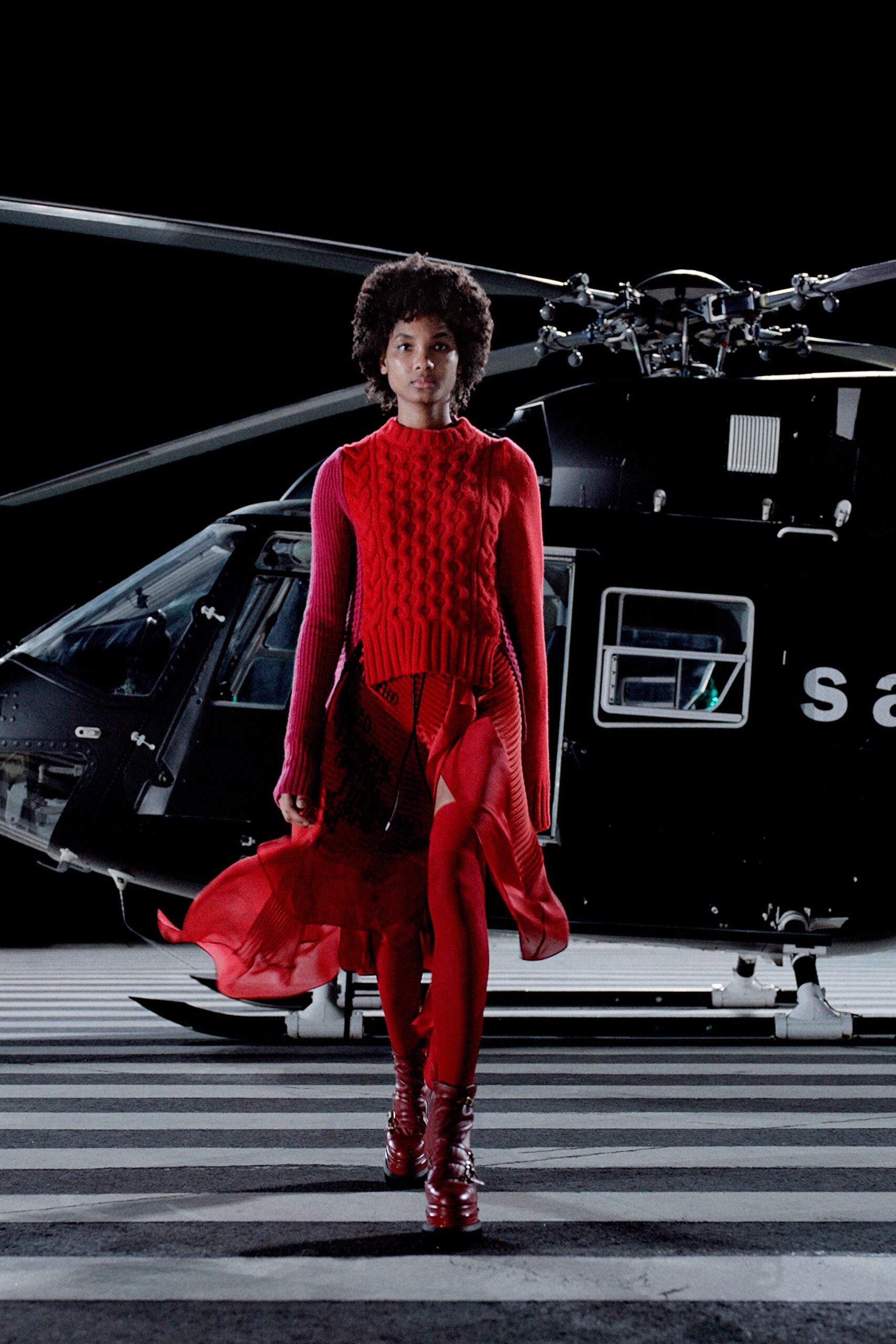 Sacai F/W 21 Look 37