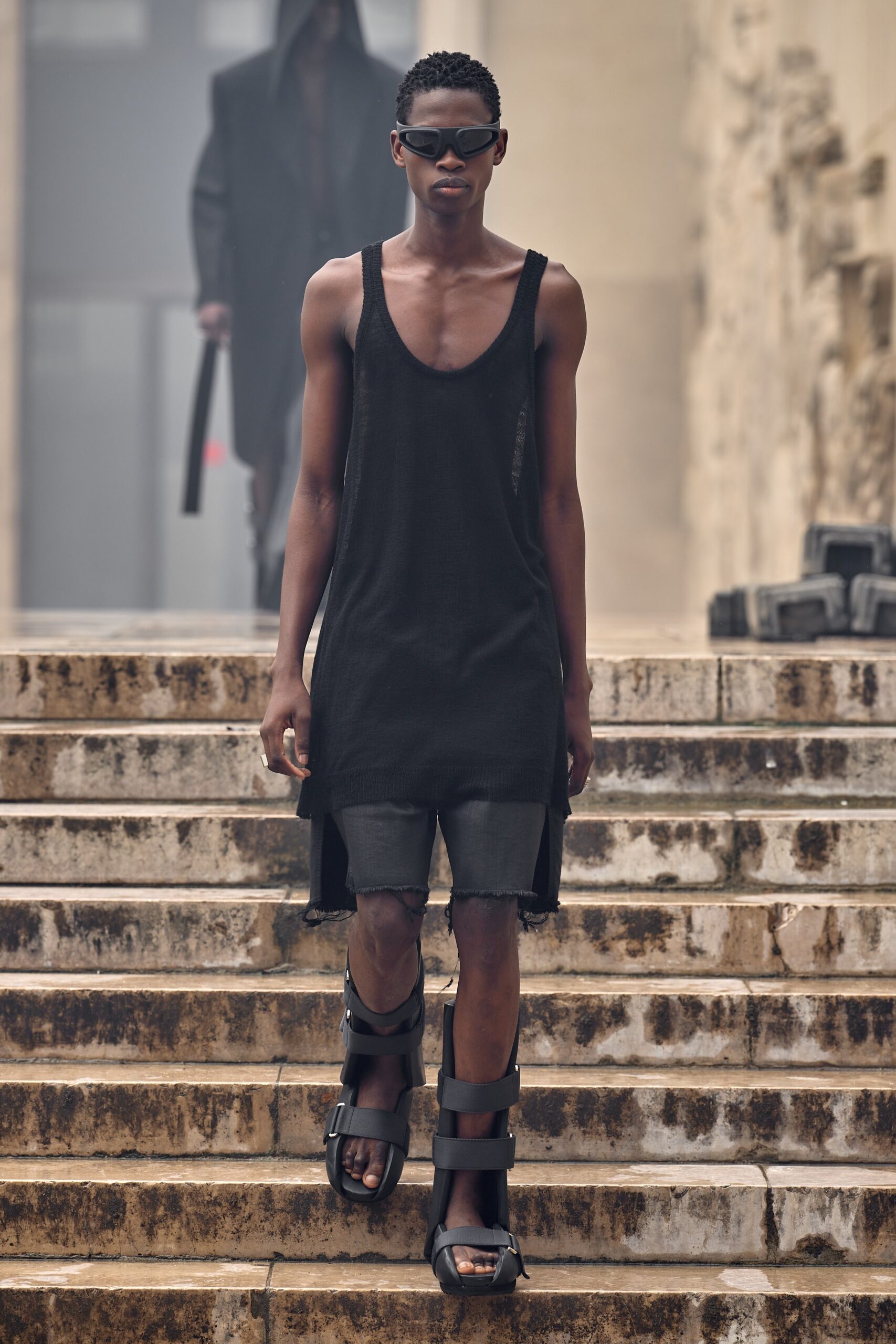 Rick Owens S/S 24 Menswear Look 37