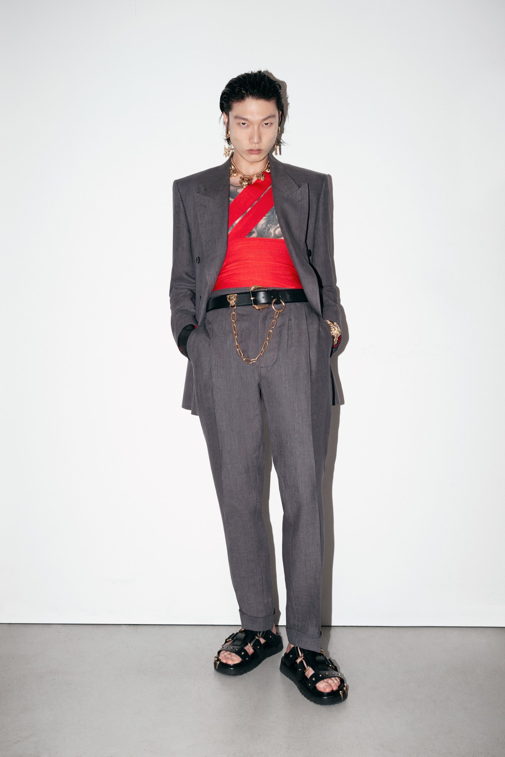 Roberto Cavalli S/S 22 Menswear Look 35