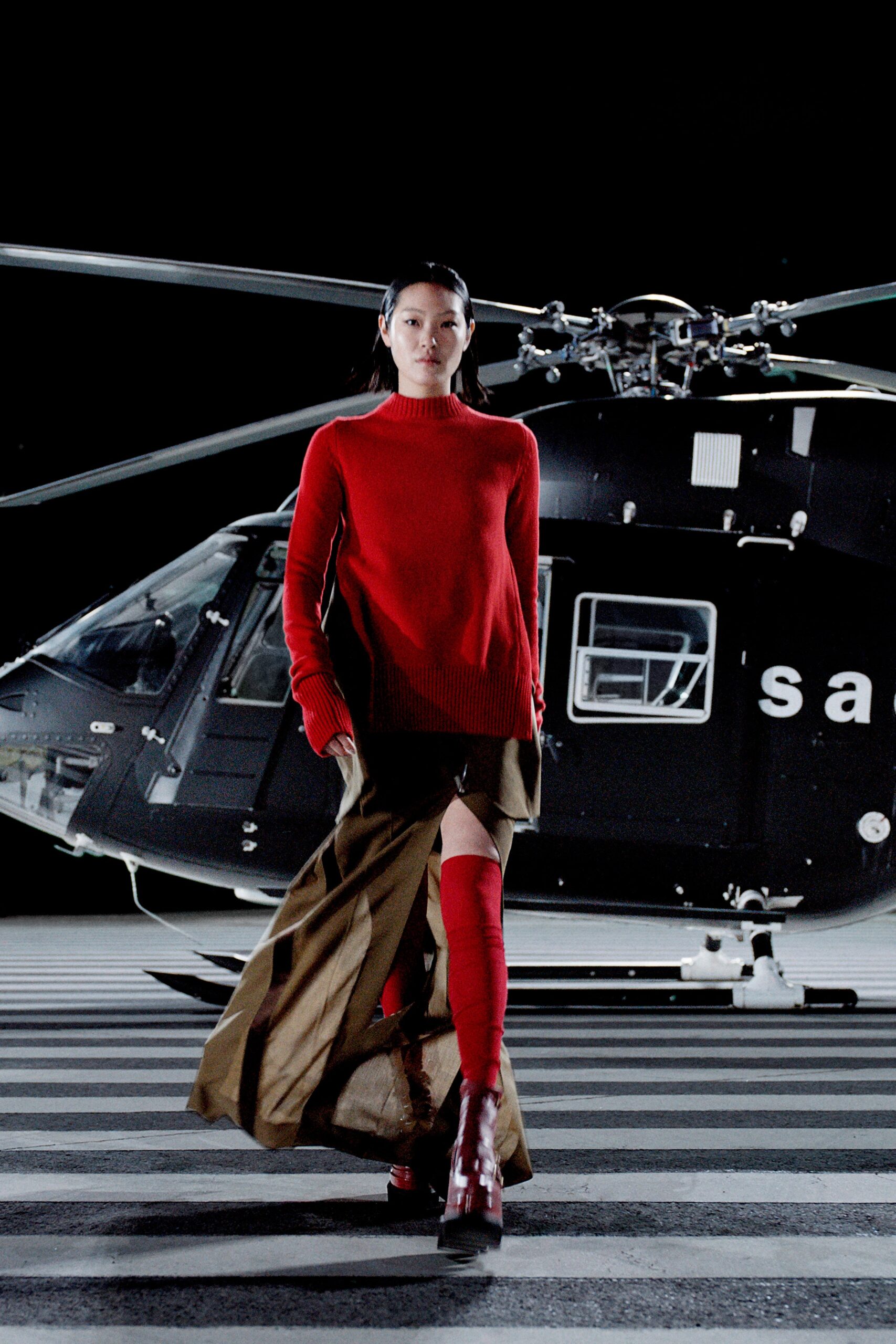 Sacai F/W 21 Look 38