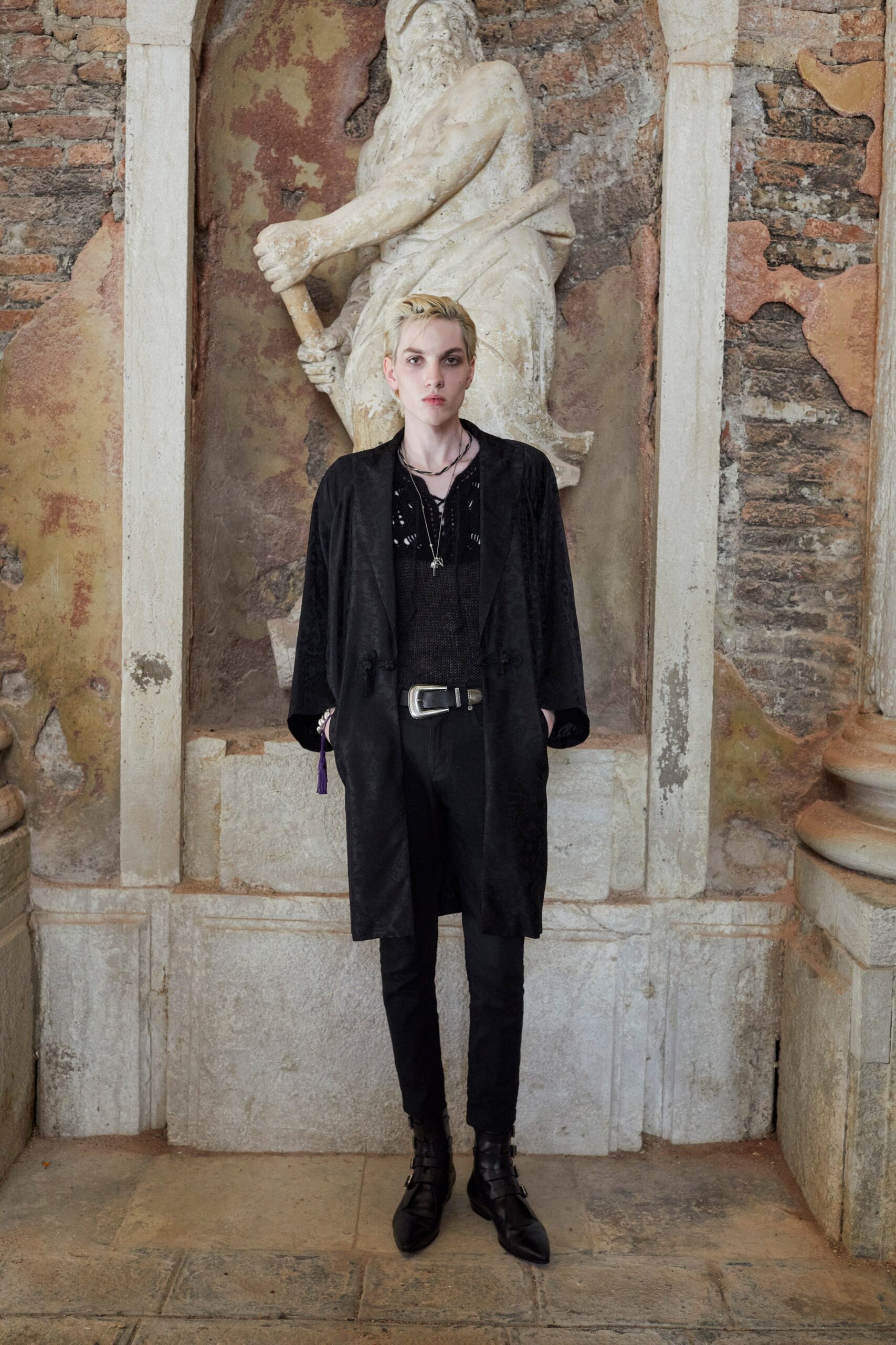 Saint Laurent S/S 22 Menswear Look 38