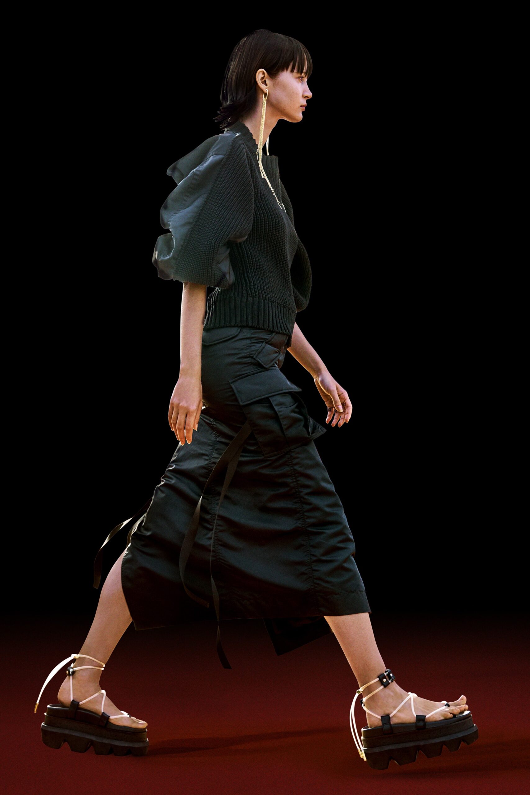 Sacai S/S 22 Look 39