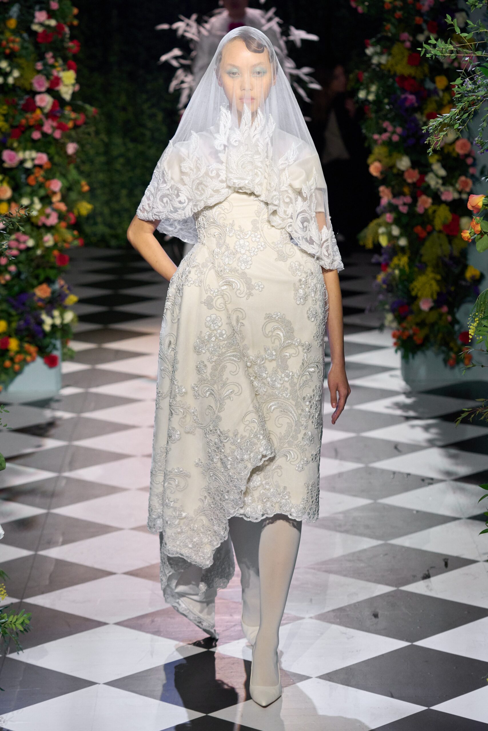 Richard Quinn F/W 23 Look 39