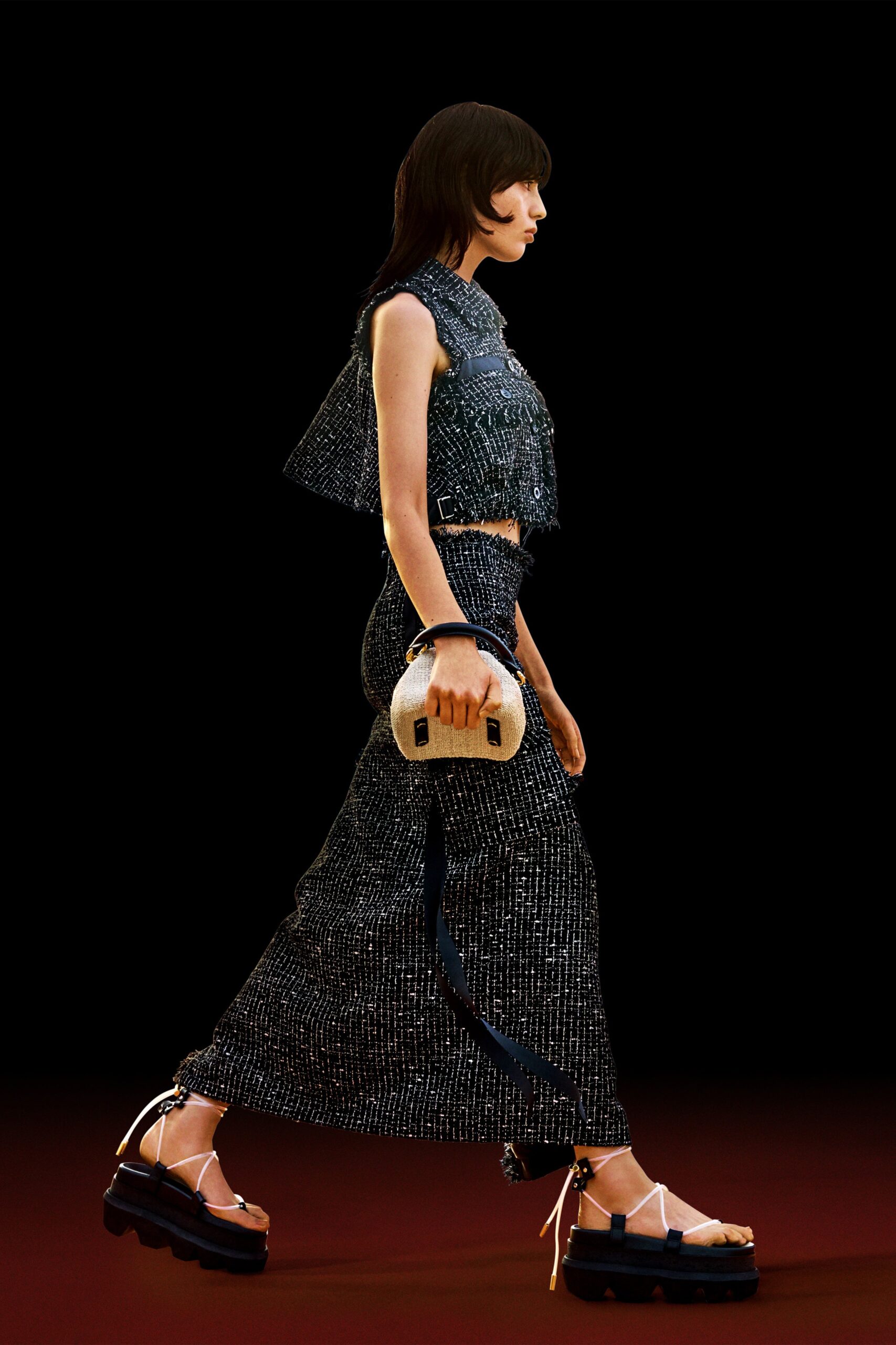 Sacai S/S 22 Look 40