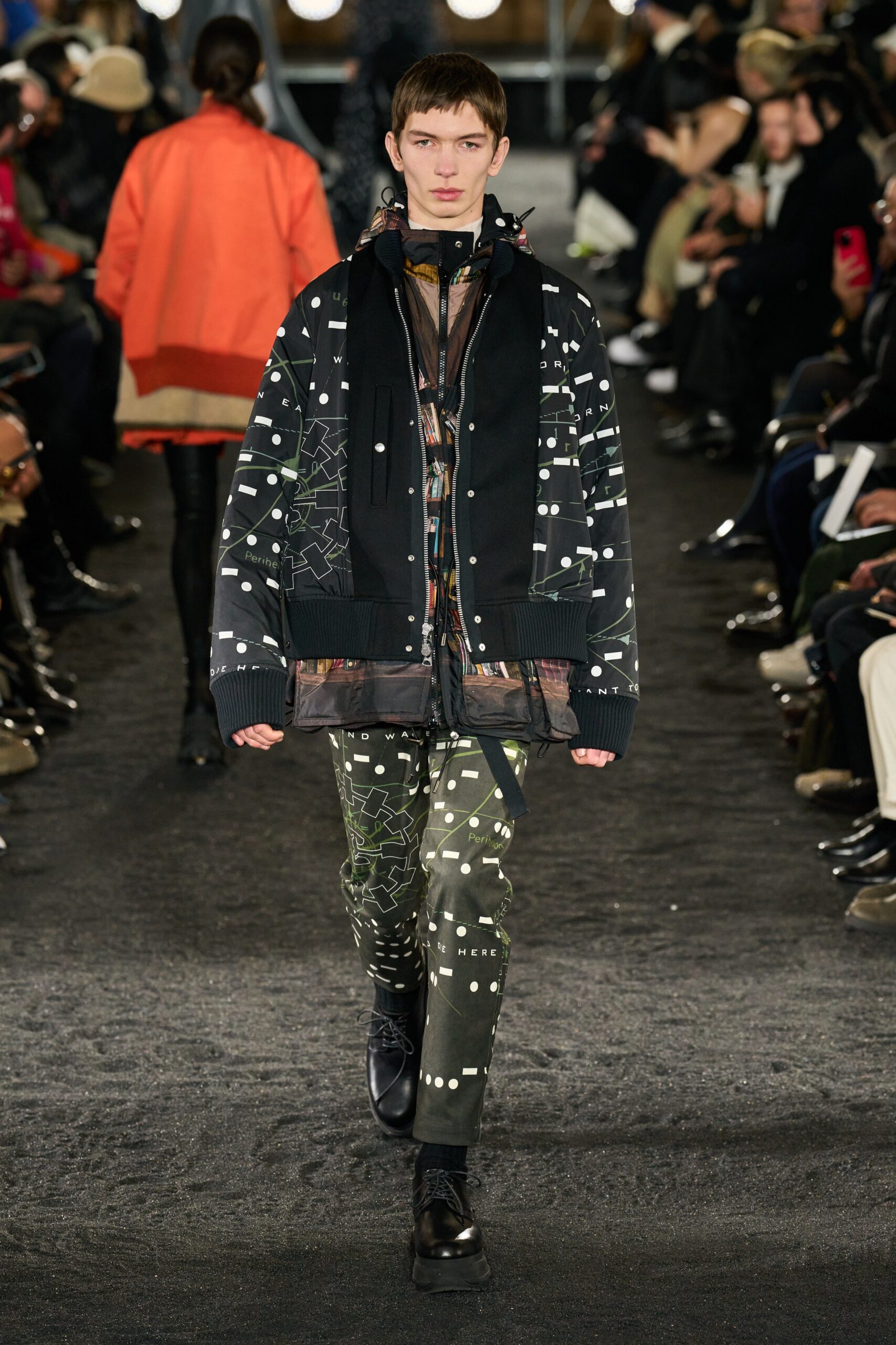 Sacai F/W 23 Menswear Look 40