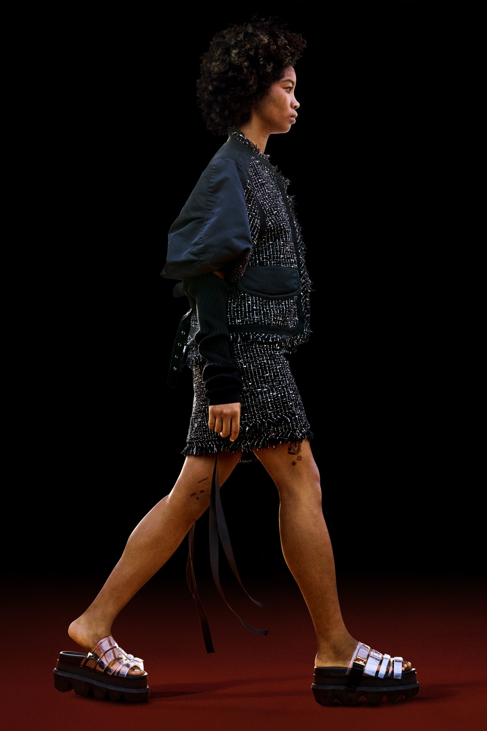 Sacai S/S 22 Look 41