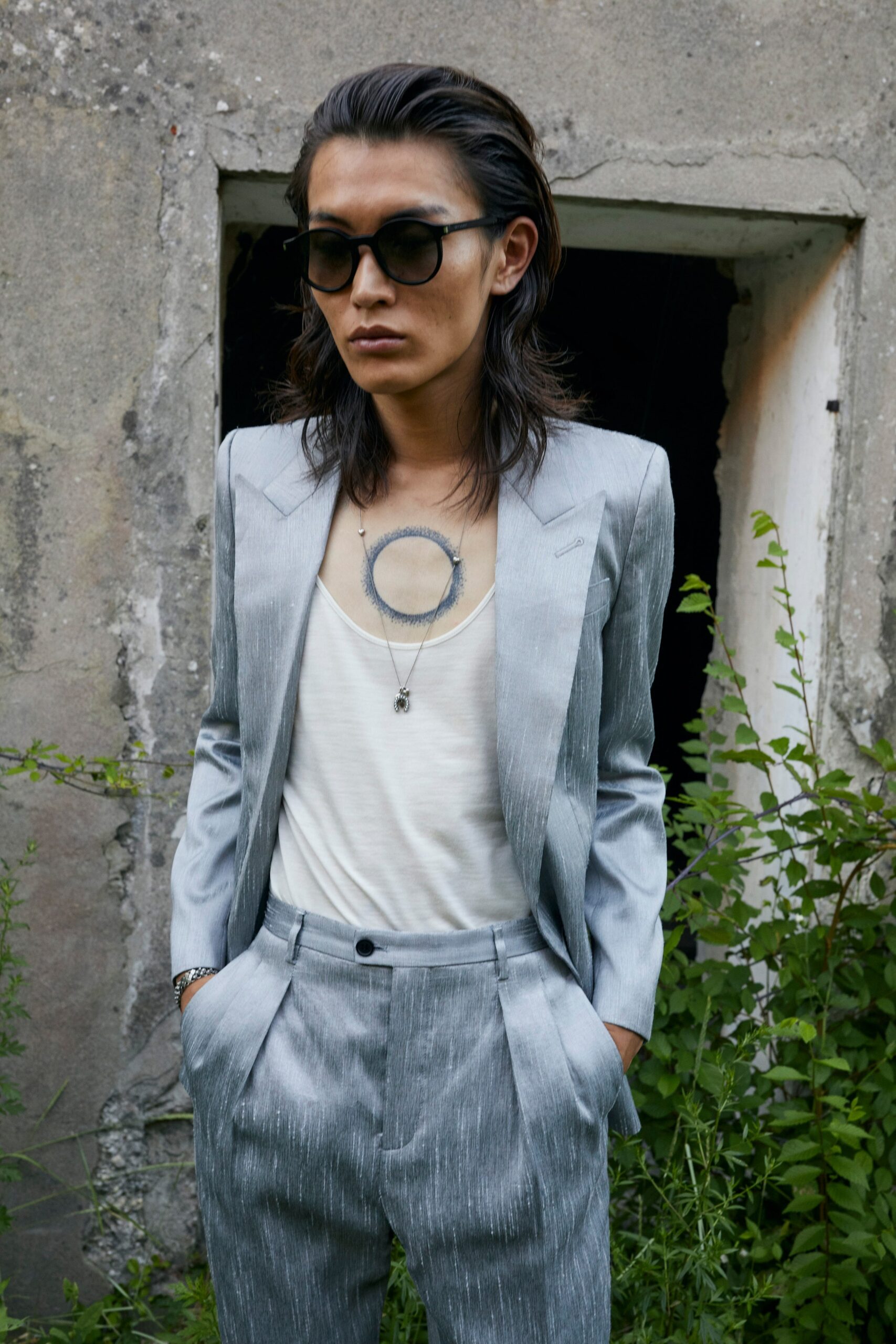 Saint Laurent S/S 22 Menswear Look 42