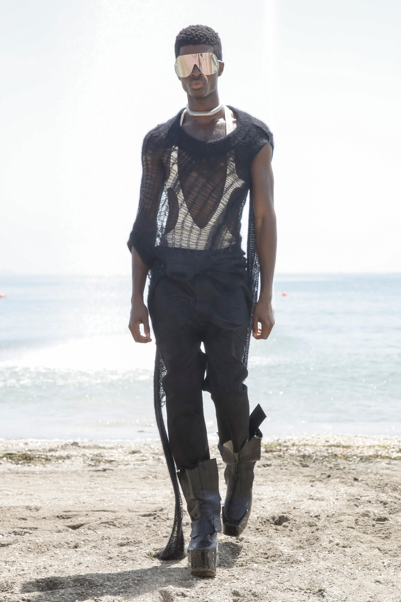 Rick Owens S/S 22 Menswear Look 43