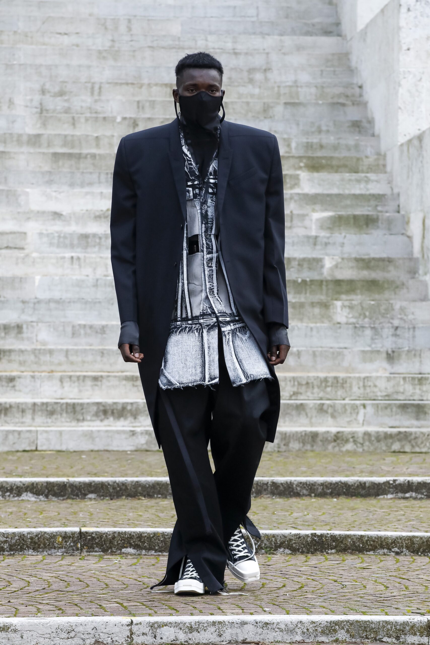 Rick Owens F/W 21 Menswear Look 44
