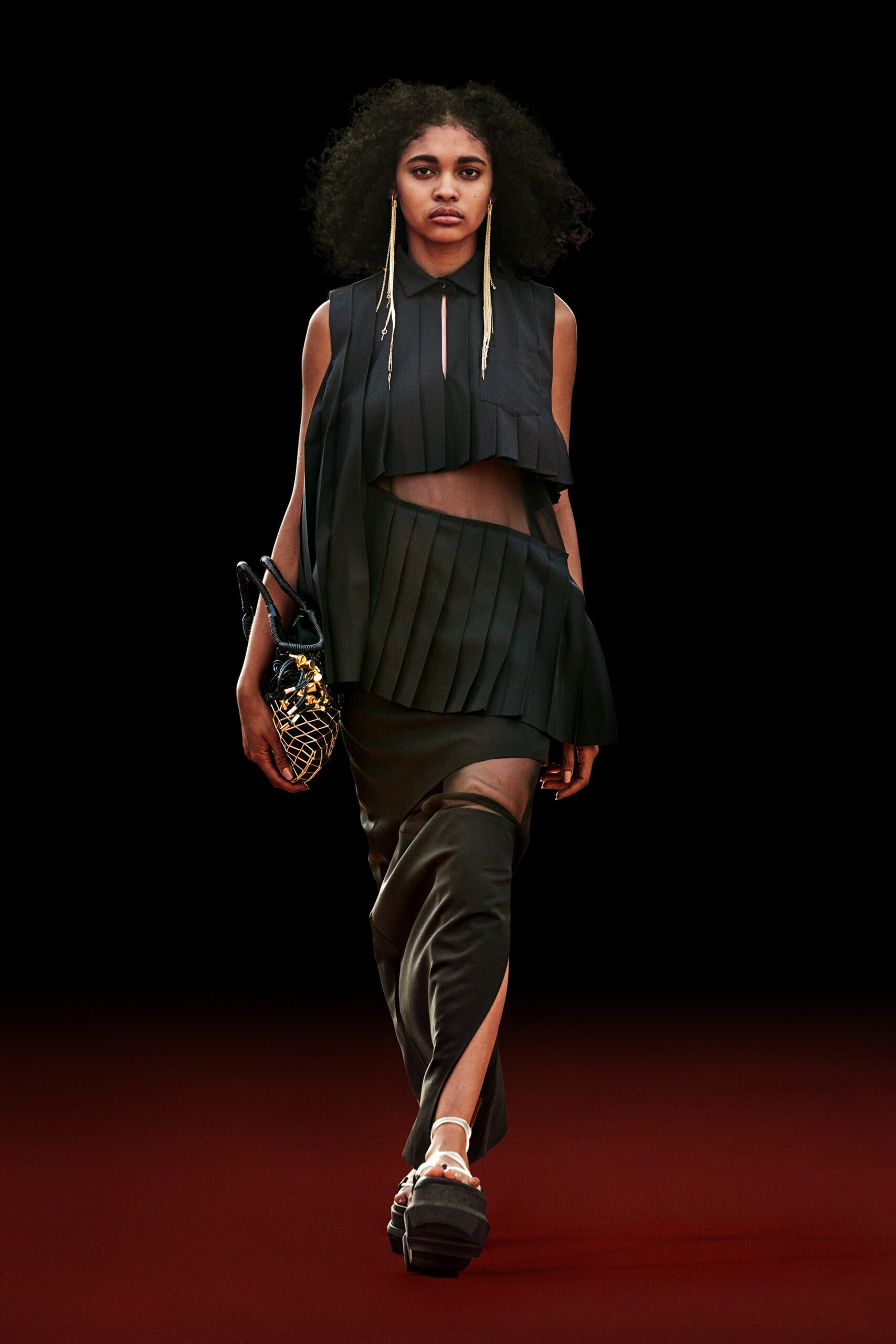 Sacai S/S 22 Look 44