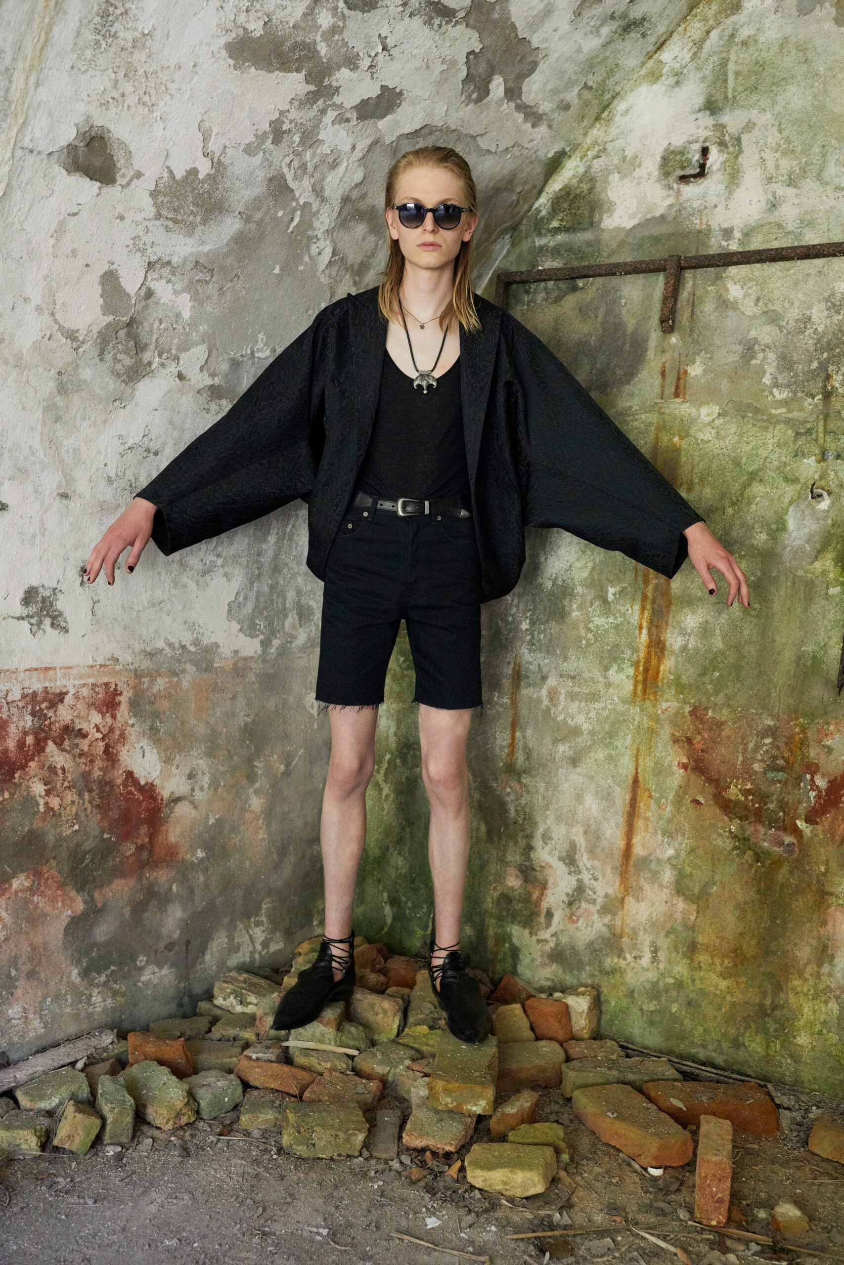 Saint Laurent S/S 22 Menswear Look 44