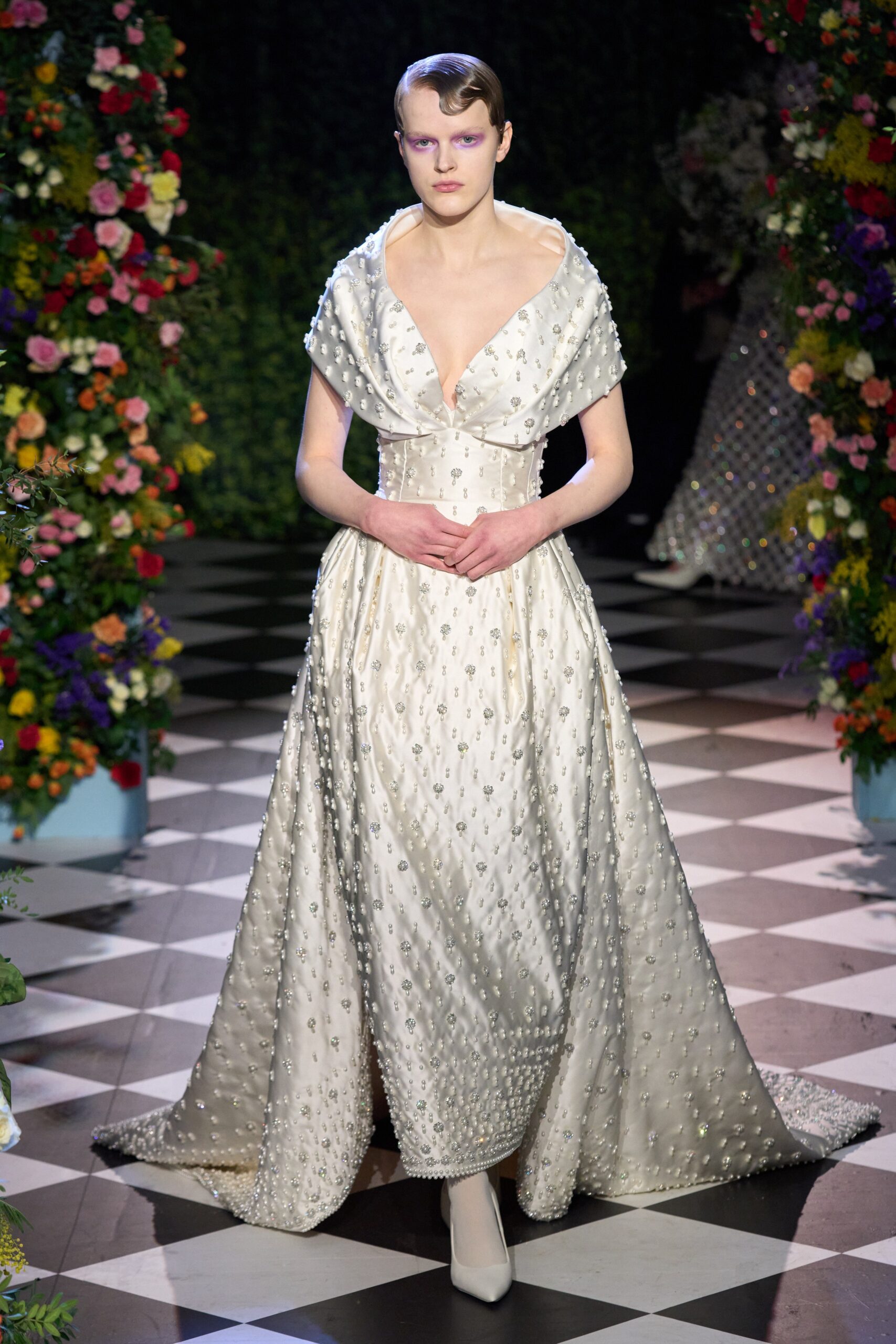 Richard Quinn F/W 23 Look 44