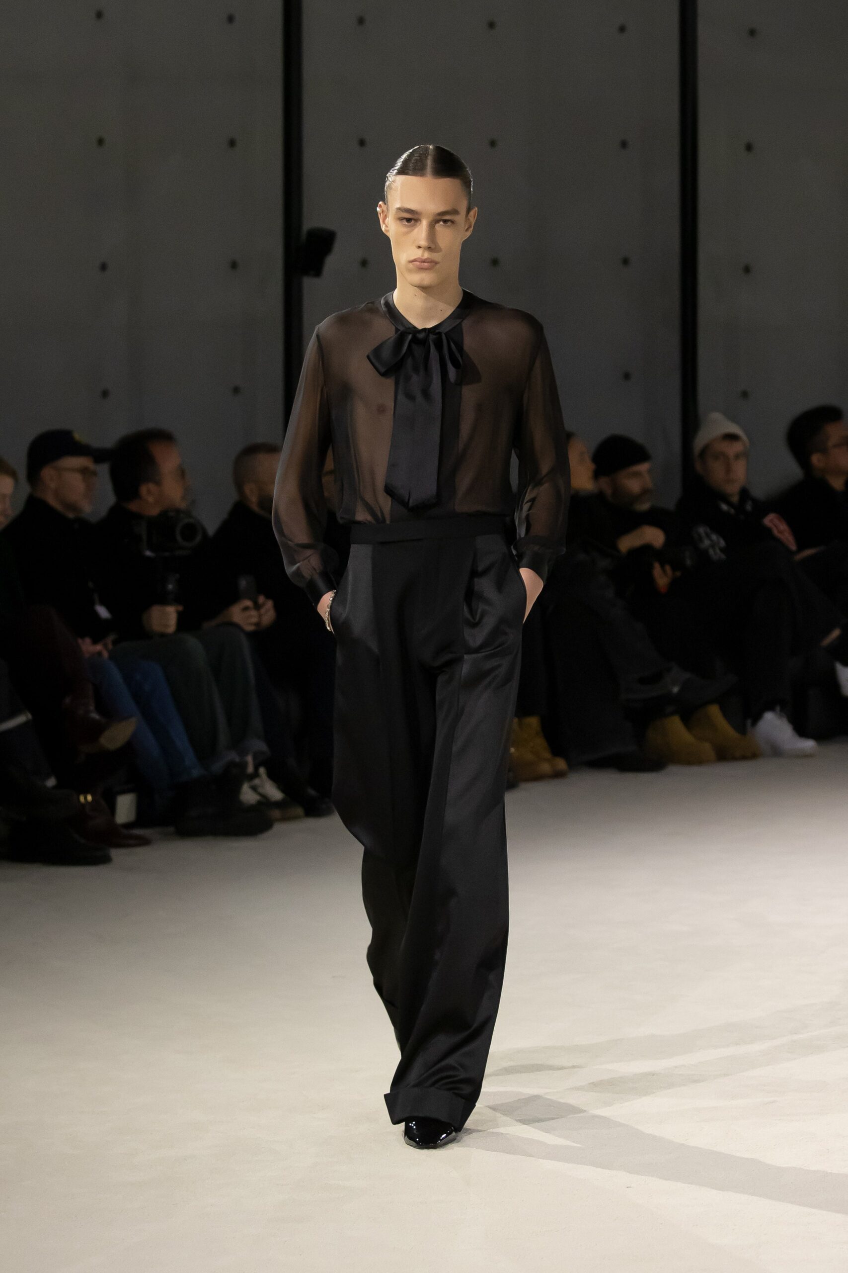 Saint Laurent F/W 23 Menswear Look 44