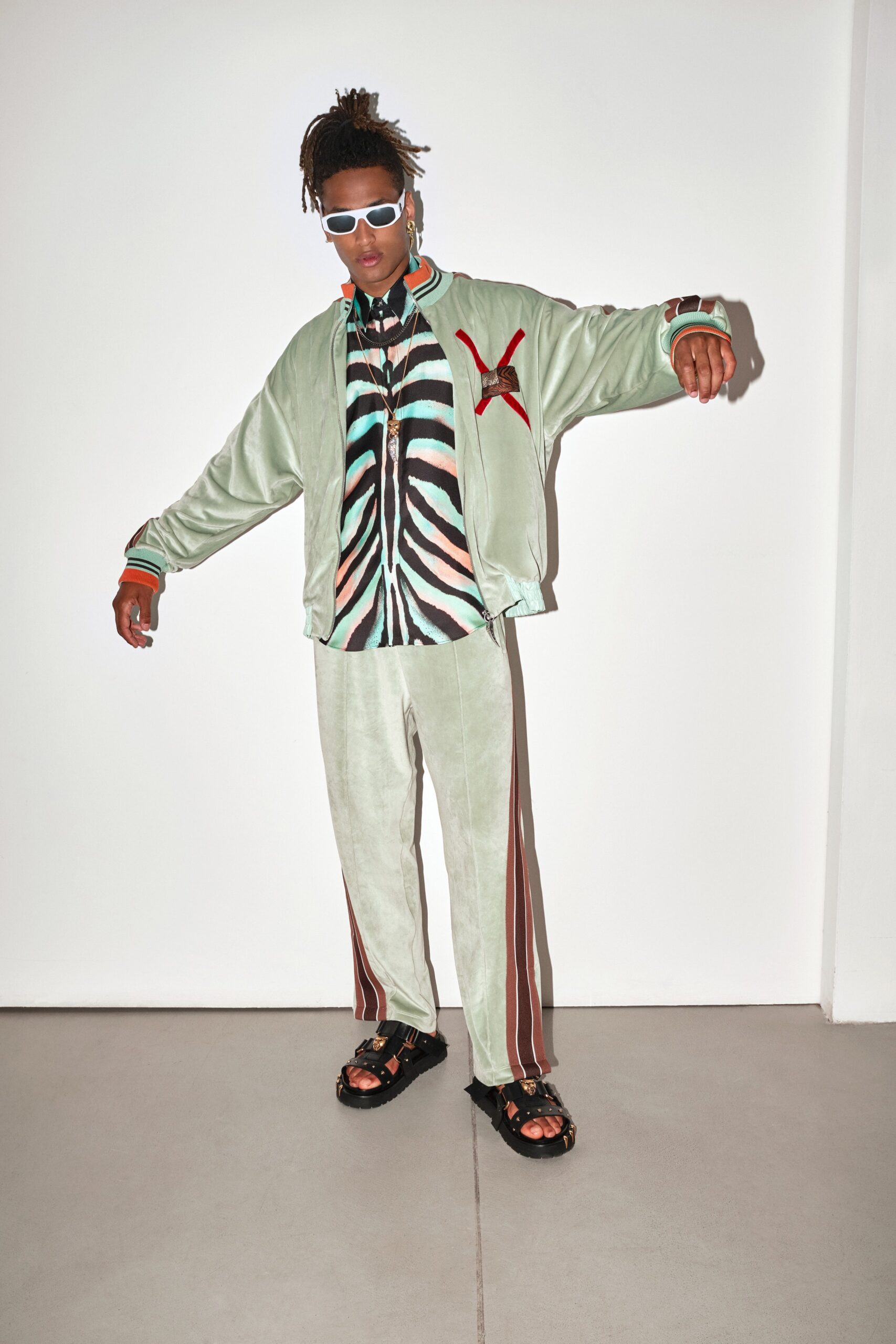 Roberto Cavalli S/S 22 Menswear Look 42