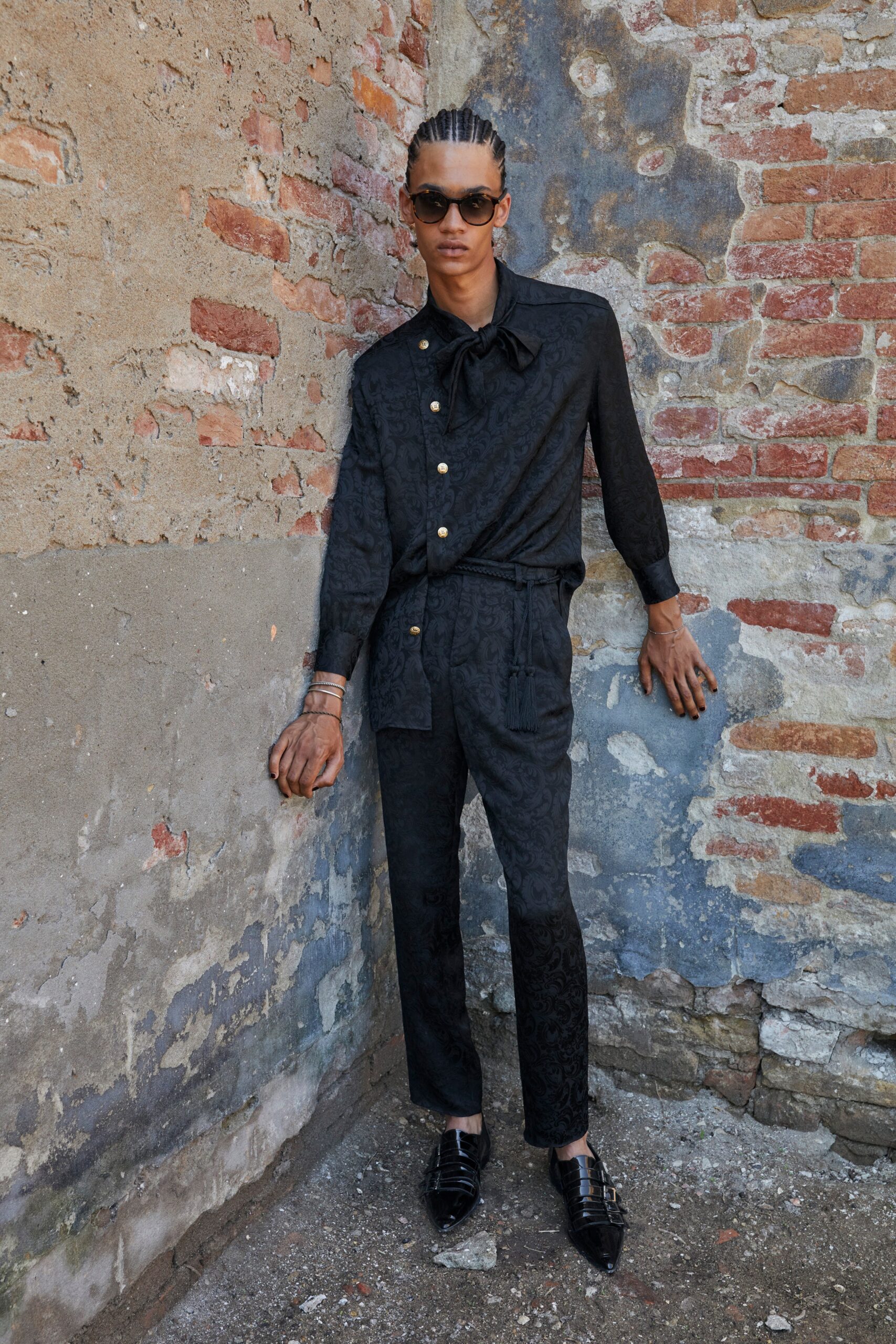 Saint Laurent S/S 22 Menswear Look 45