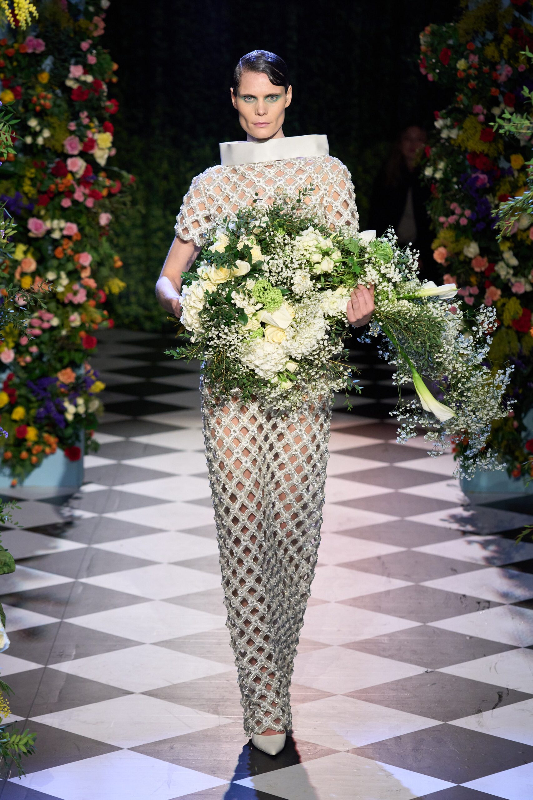 Richard Quinn F/W 23 Look 45