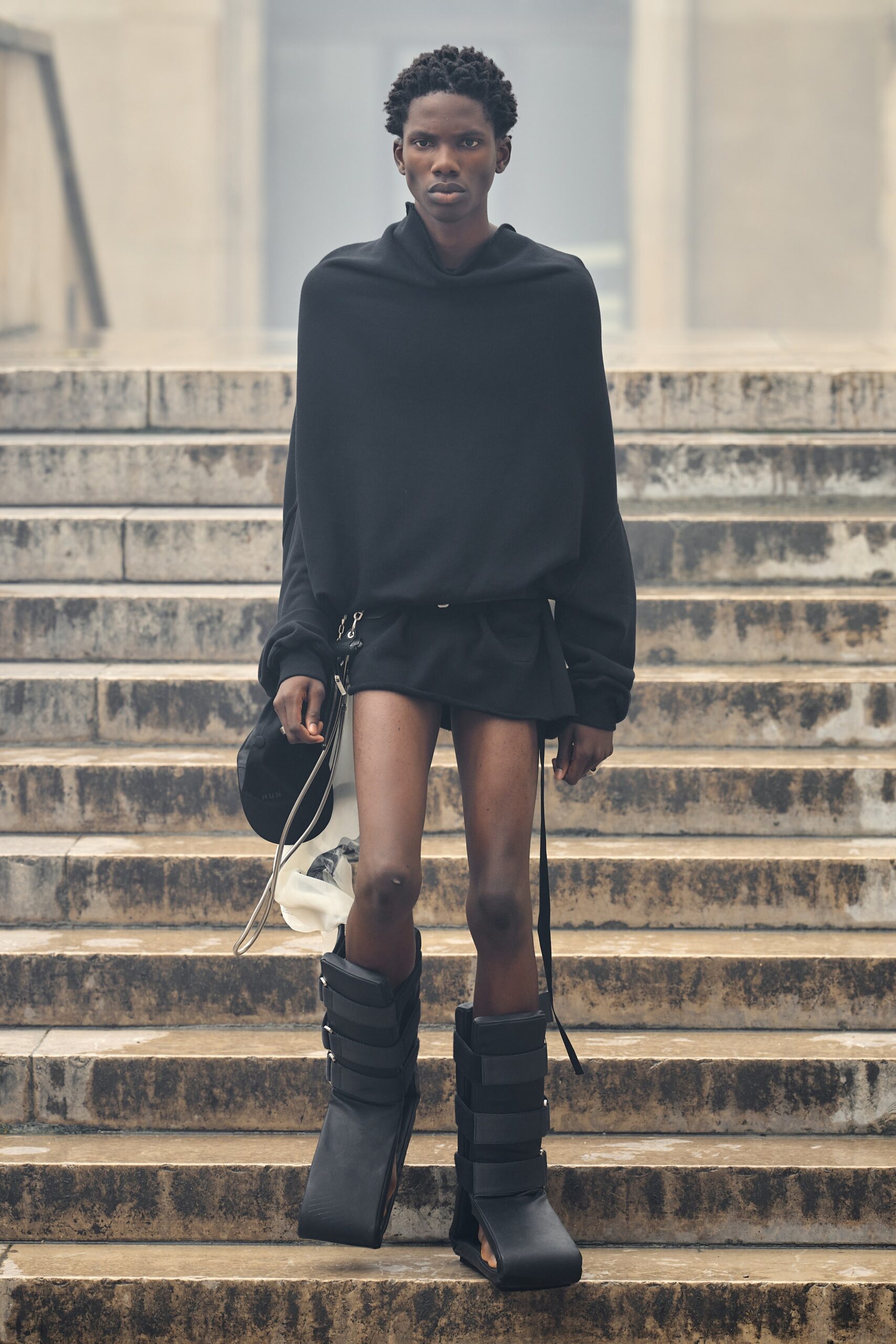 Rick Owens S/S 24 Menswear Look 45