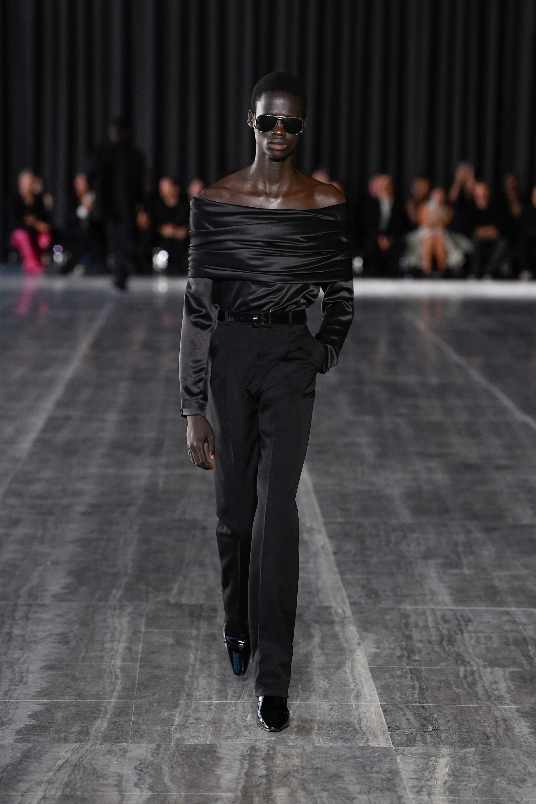Saint Laurent S/S 24 Menswear Look 45