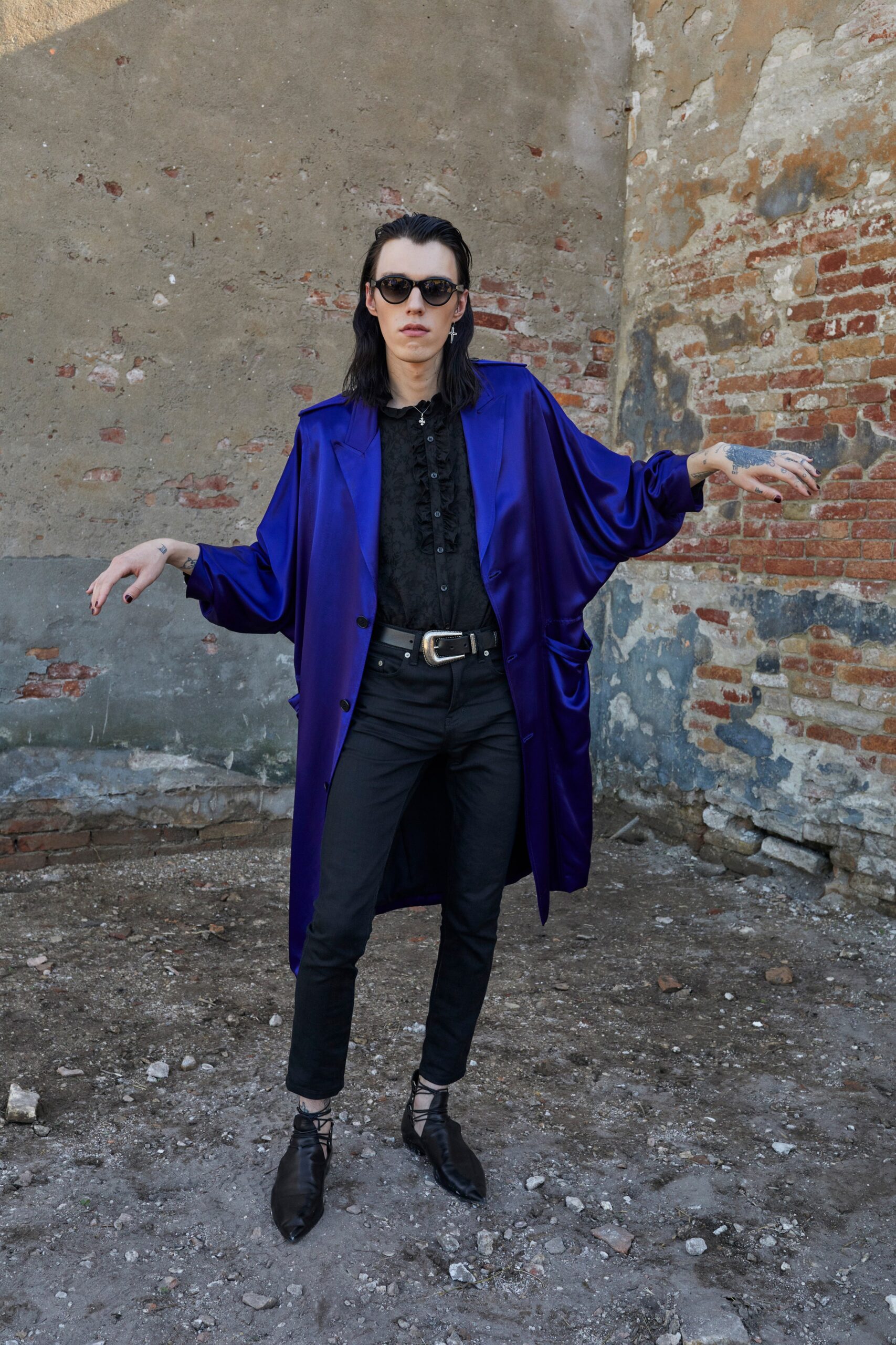 Saint Laurent S/S 22 Menswear Look 47