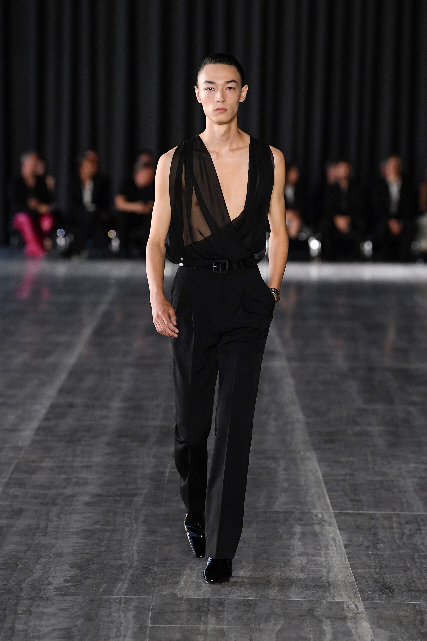 Saint Laurent S/S 24 Menswear Look 47