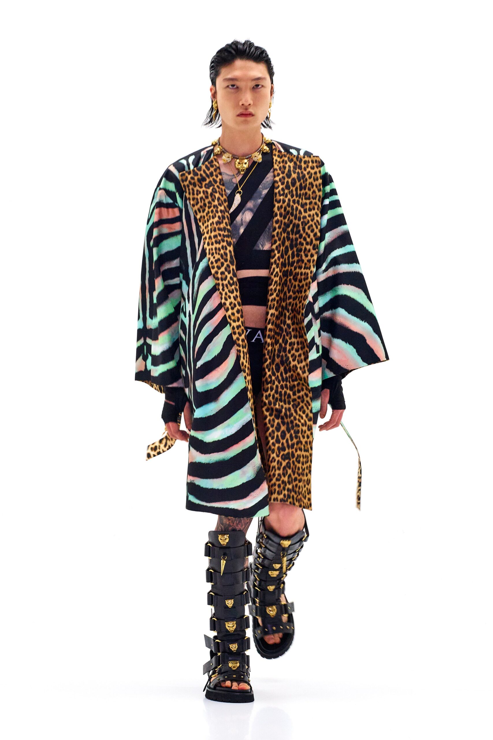 Roberto Cavalli S/S 22 Menswear Look 45