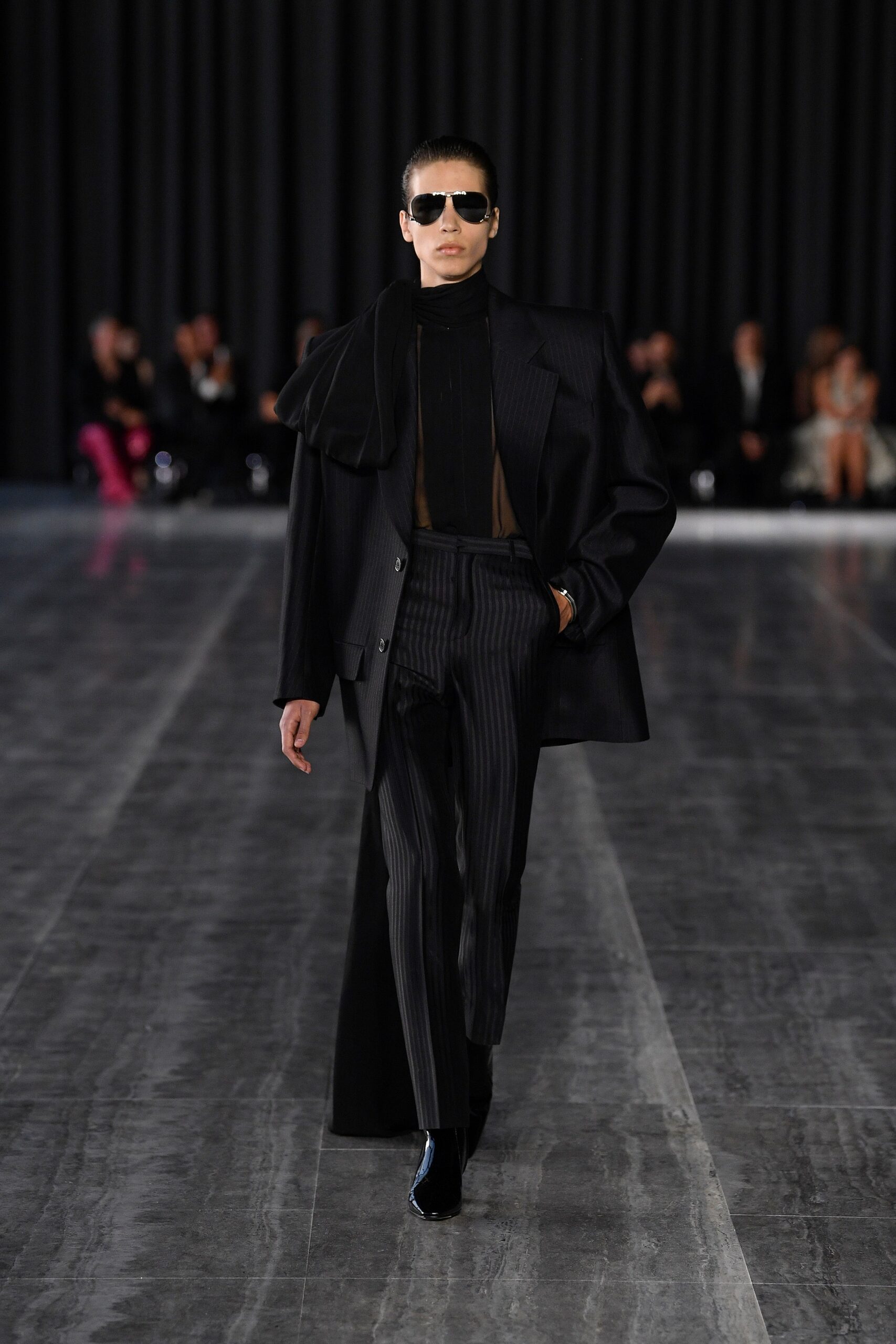 Saint Laurent S/S 24 Menswear Look 48
