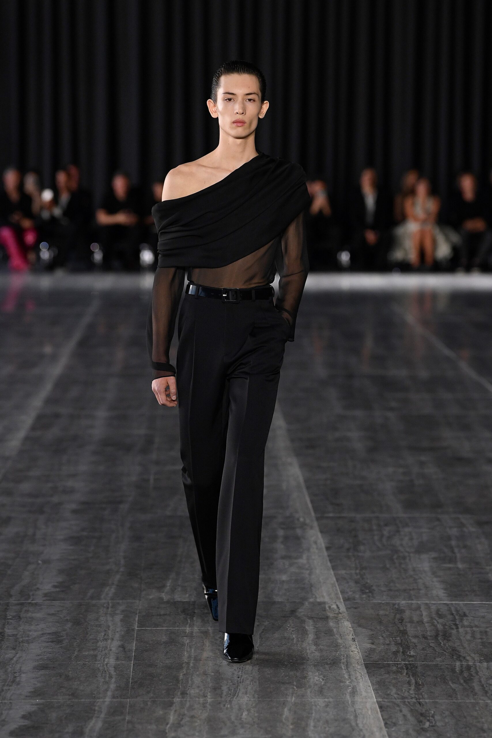 Saint Laurent S/S 24 Menswear Look 49