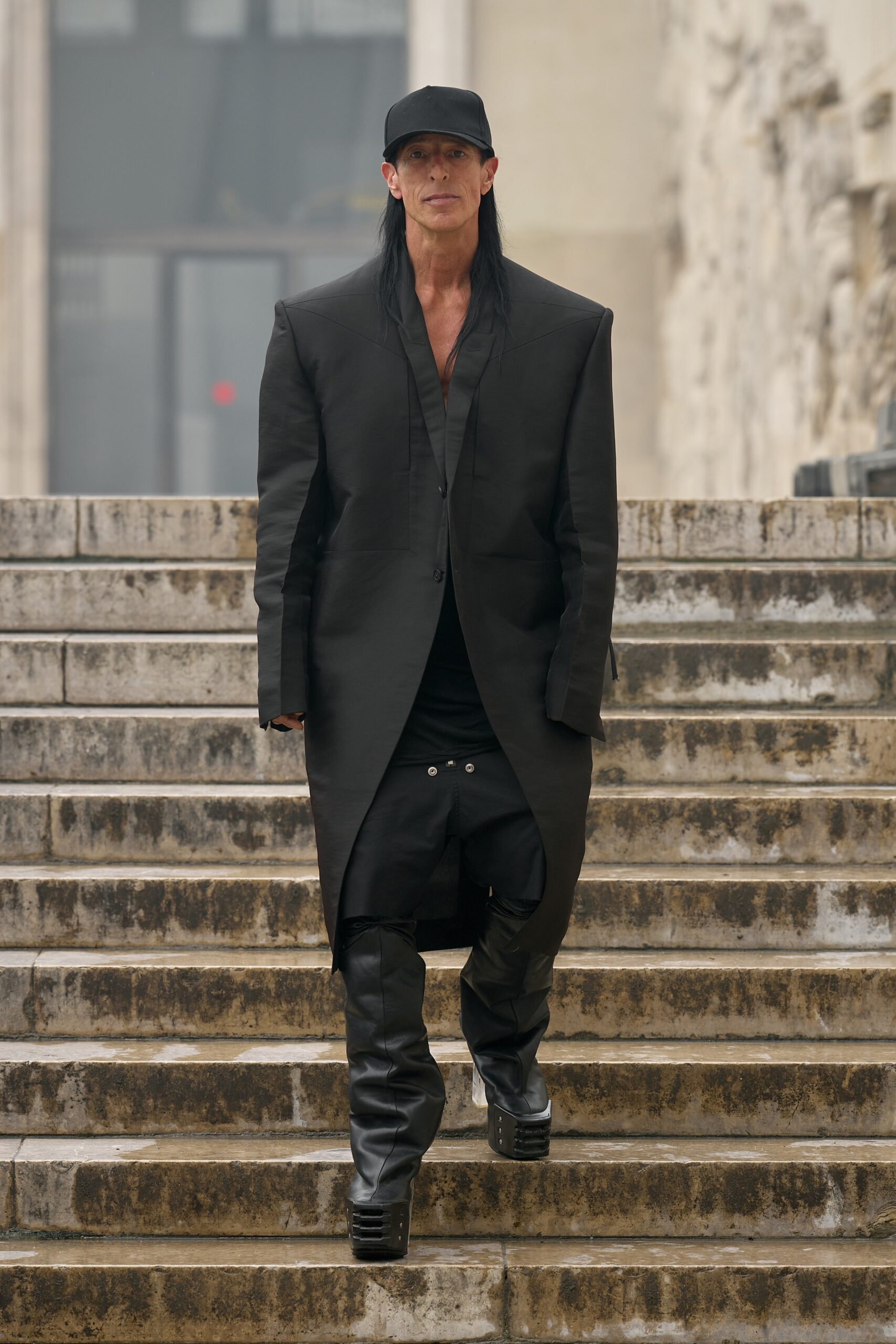 Rick Owens S/S 24 Menswear Look 49