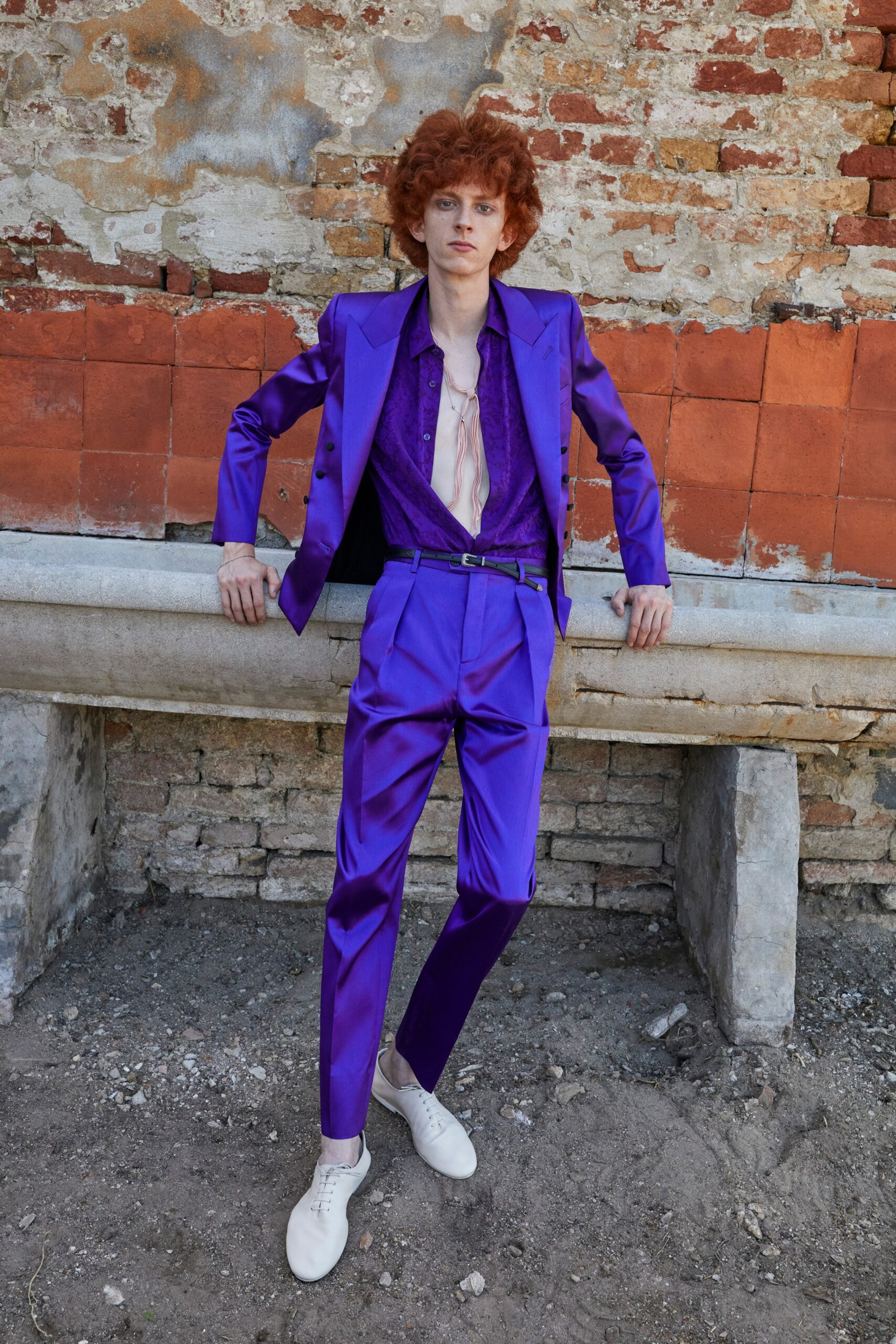Saint Laurent S/S 22 Menswear Look 51
