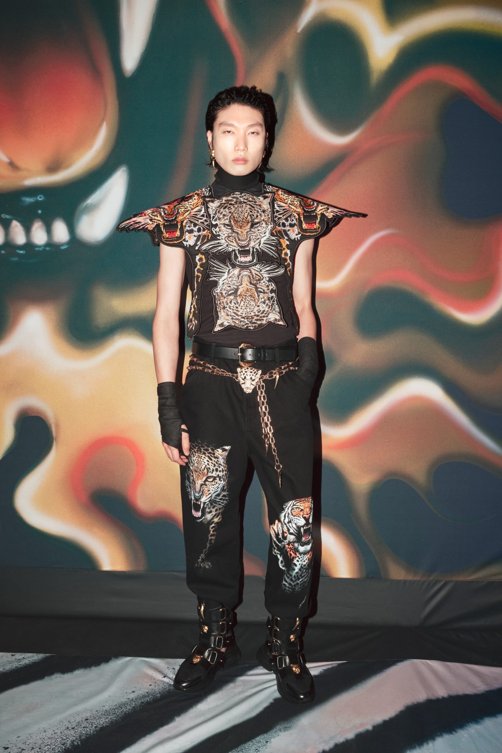 Roberto Cavalli S/S 22 Menswear Look 50