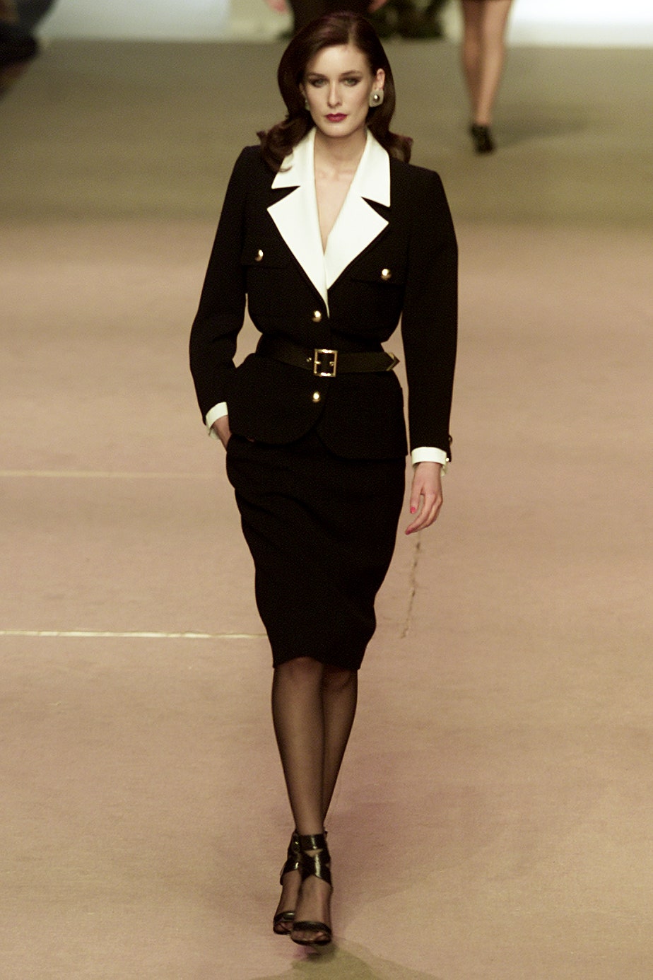 Saint Laurent S/S 02 Couture Look 3