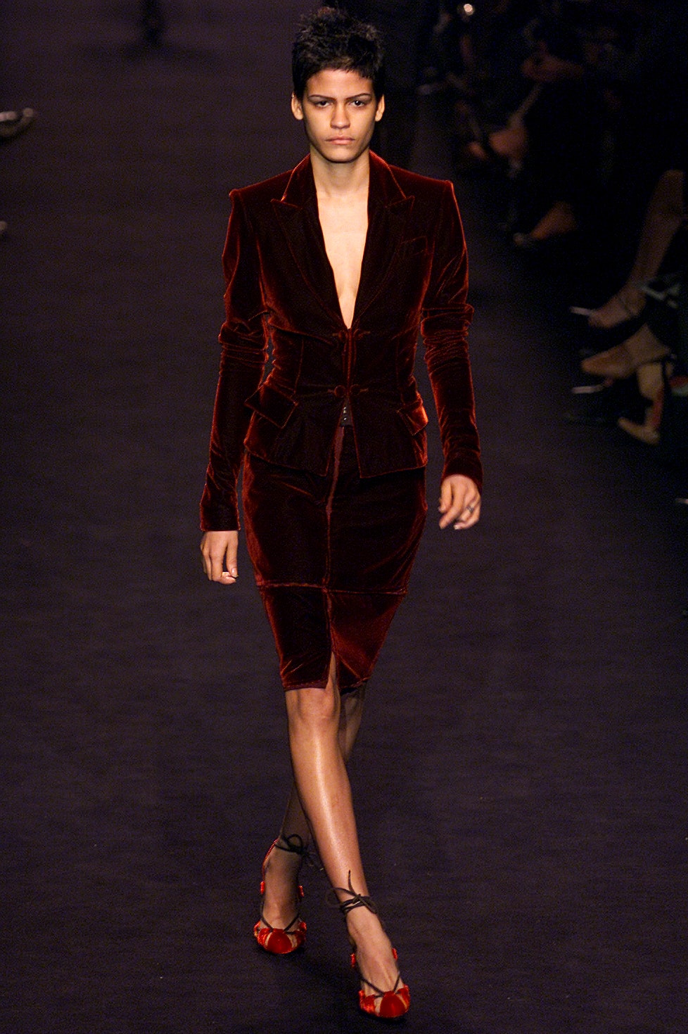 Saint Laurent F/W 02 Look 7