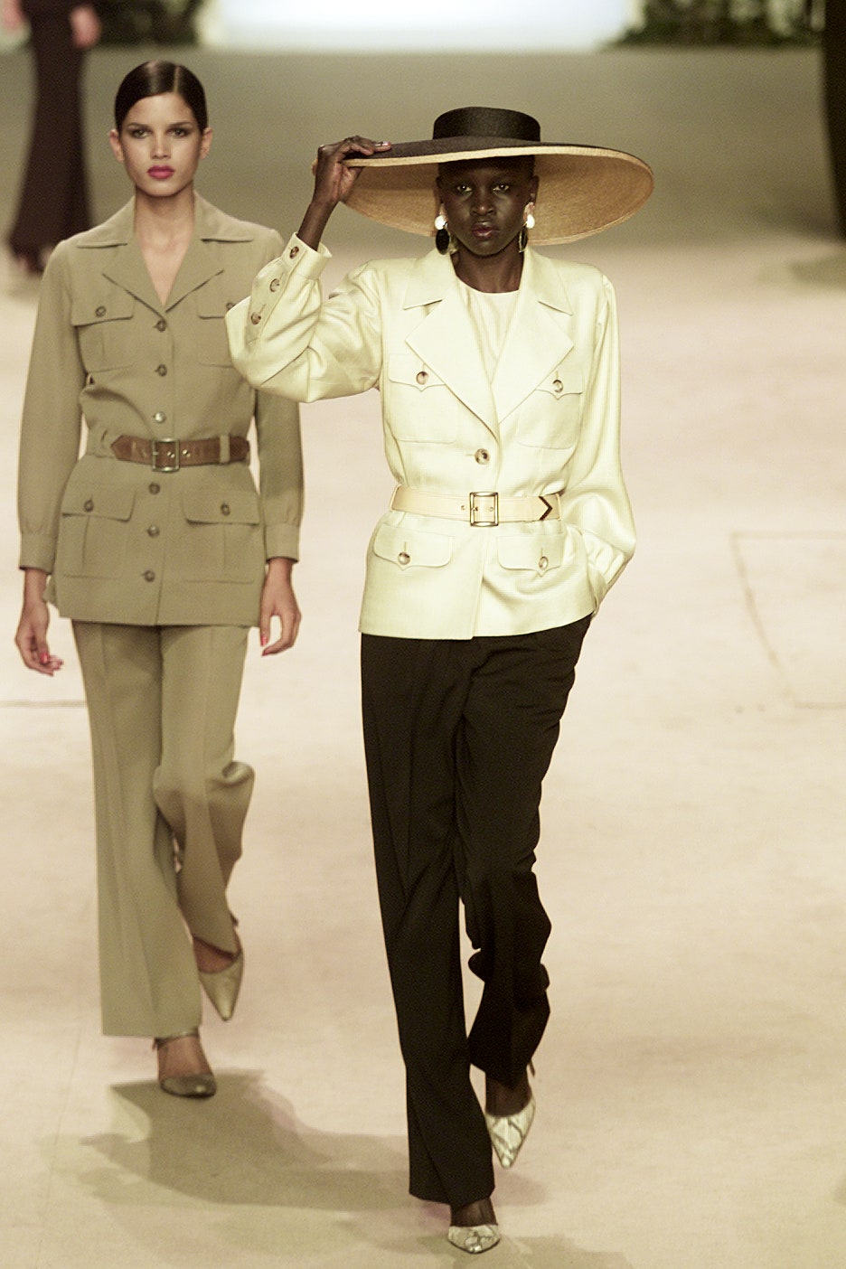 Saint Laurent S/S 02 Couture Look 8