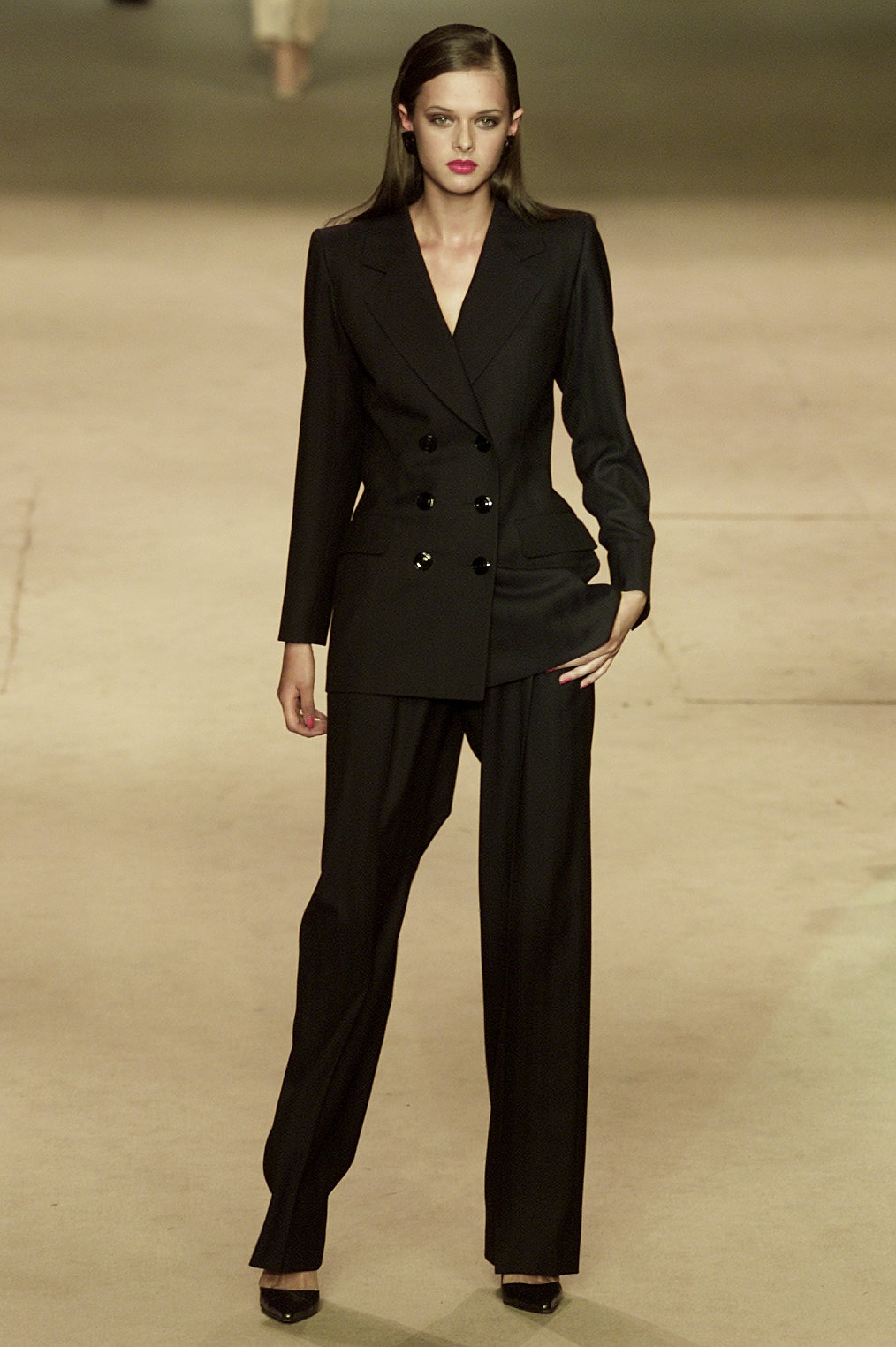 Saint Laurent S/S 02 Couture Look 11