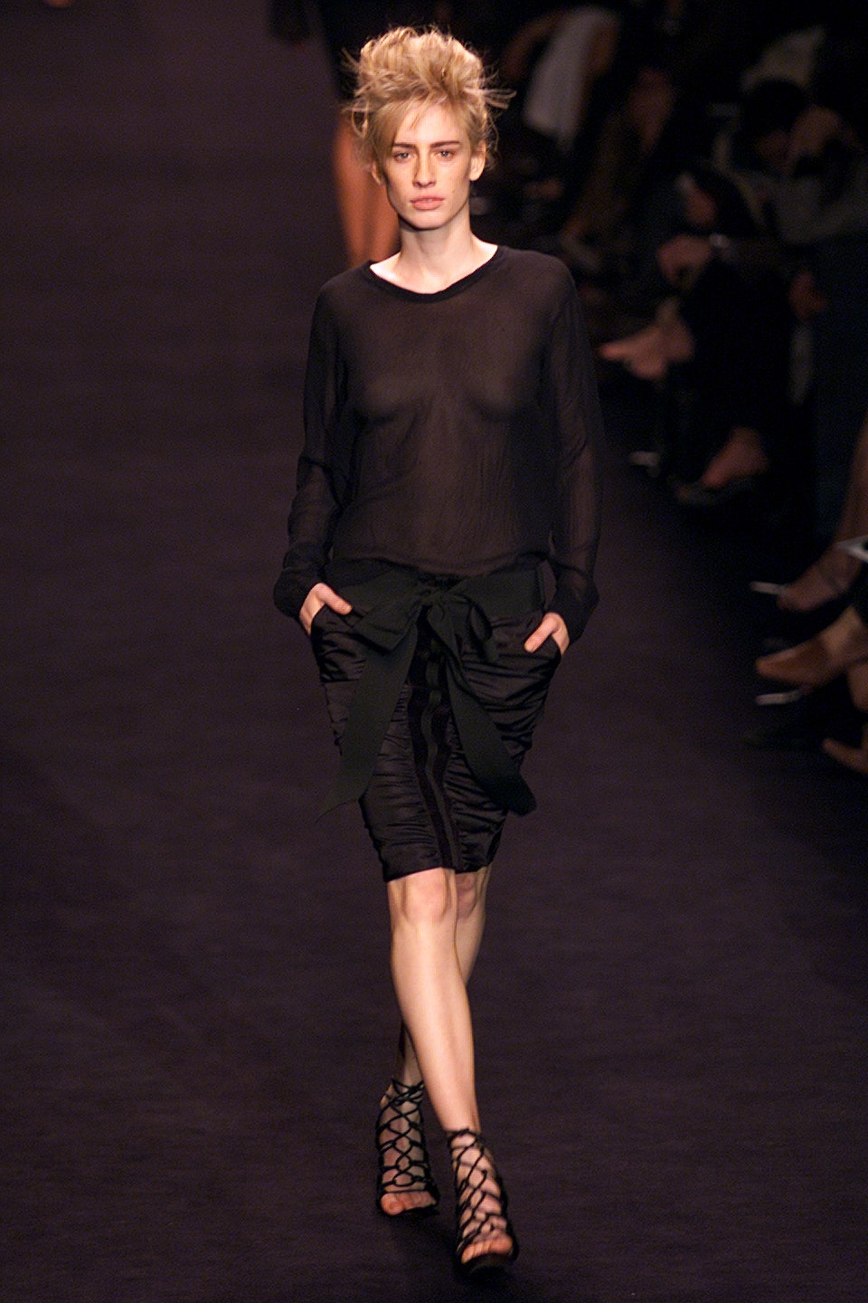 Saint Laurent F/W 02 Look 12