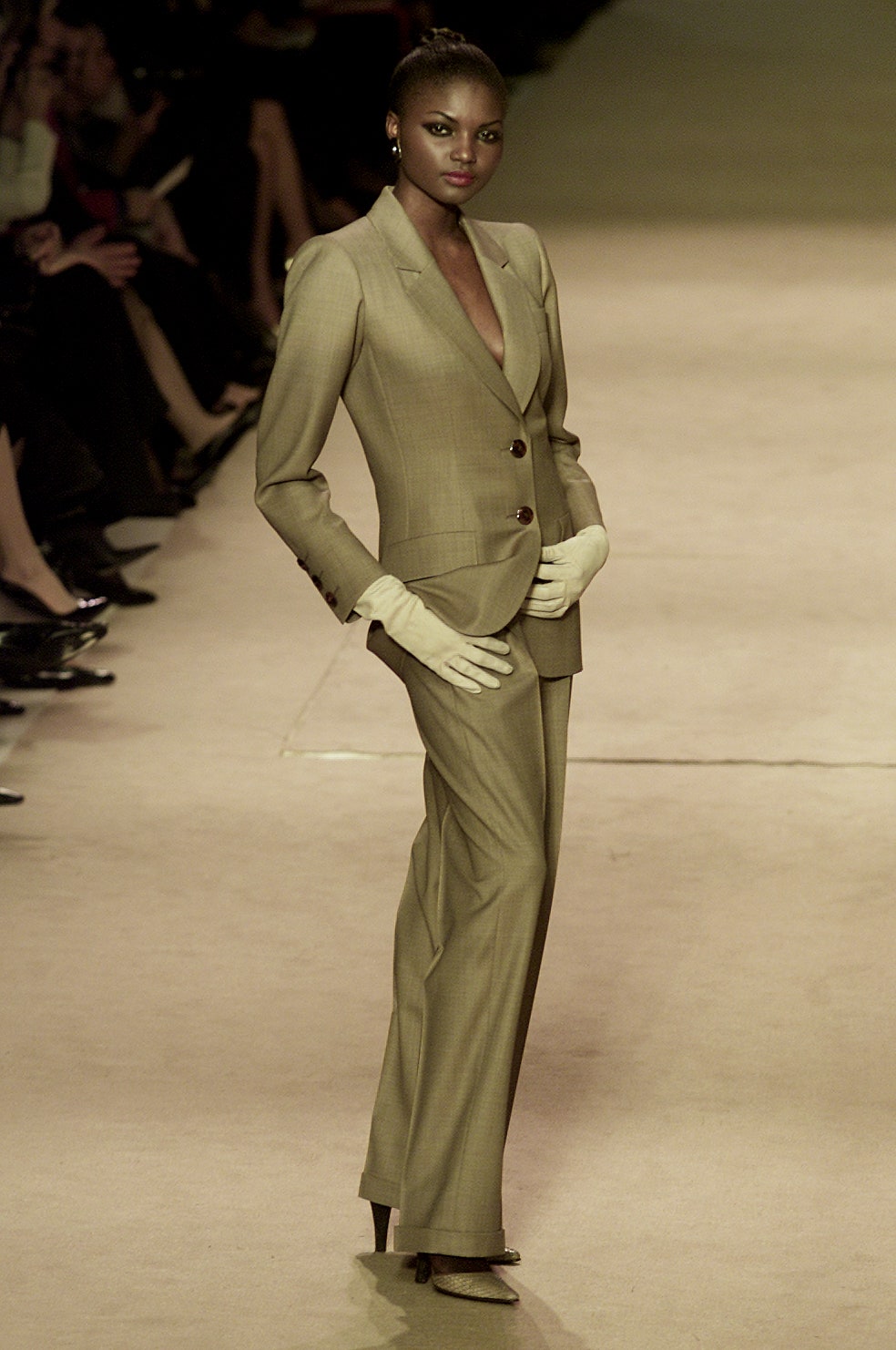 Saint Laurent S/S 02 Couture Look 13