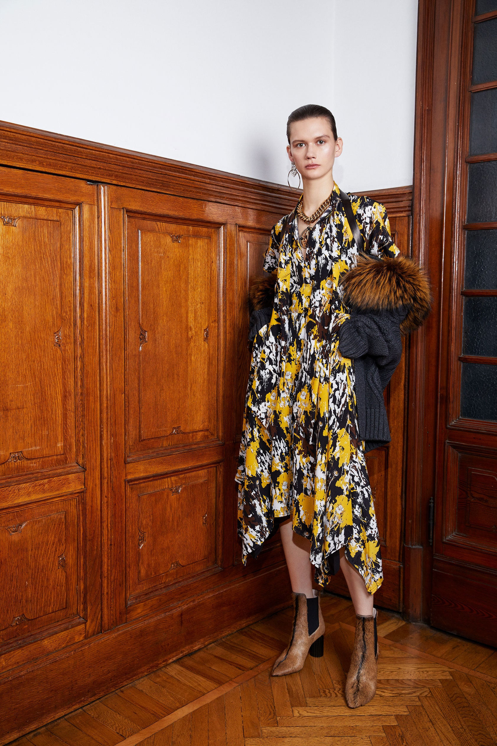 Roberto Cavalli F/W 18 Look 3