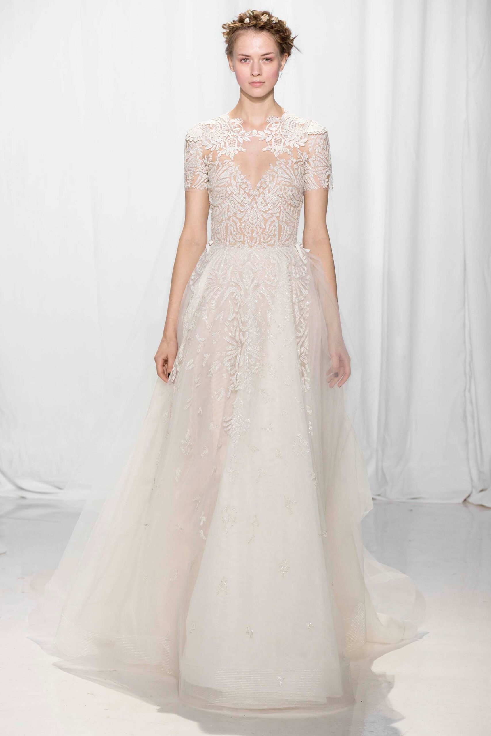 Reem Acra F/W 17 Bridal Look 3