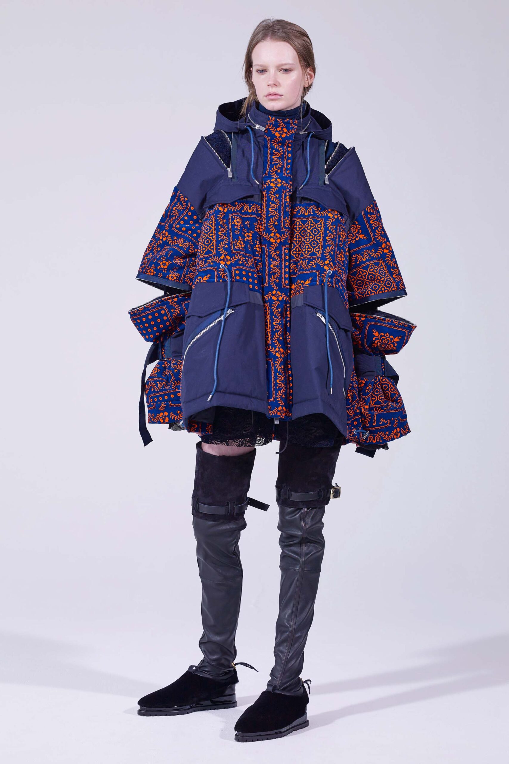 Sacai F/W 18 Look 4
