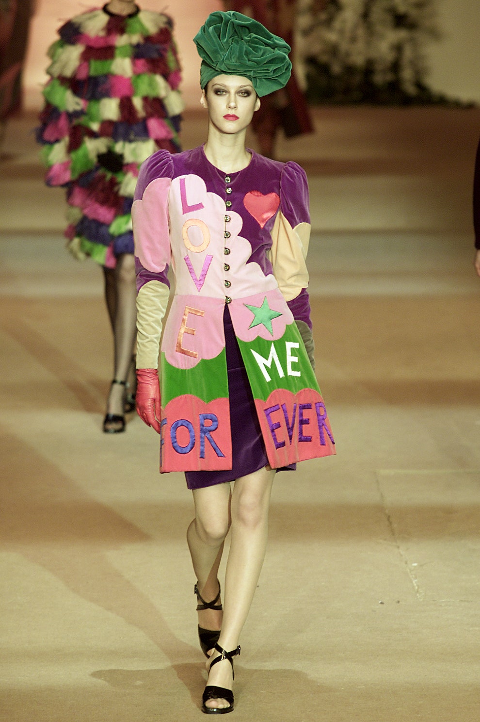 Saint Laurent S/S 02 Couture Look 42